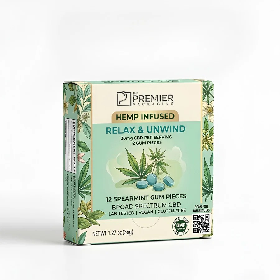 Custom CBD Gum Boxes