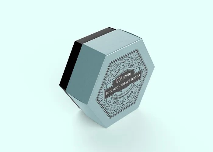 Custom hexagon shape boxes