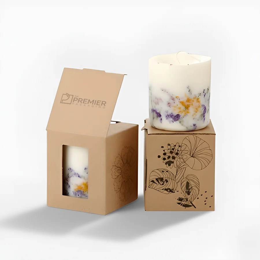 Kraft Candle Boxes