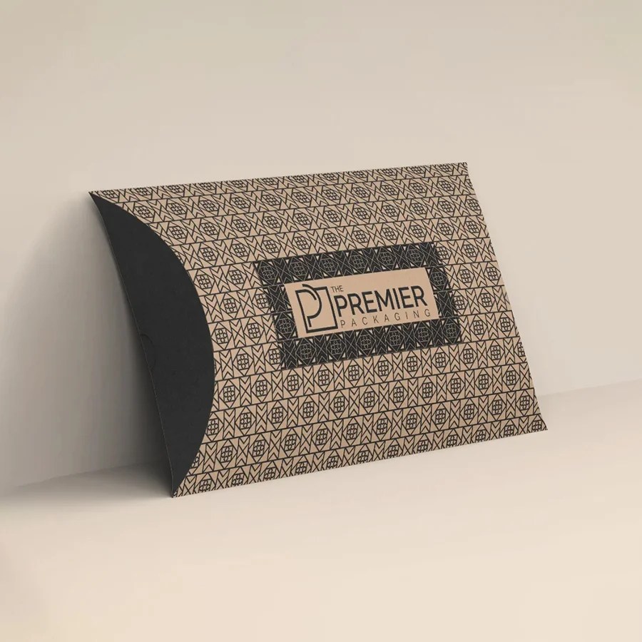 Brown Paper Pillow Boxes