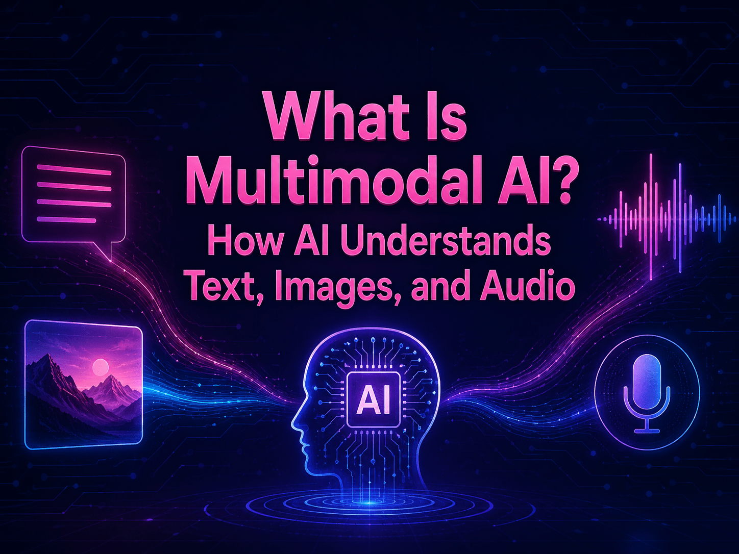 What Is Multimodal AI? How AI Understands Text, Images, and Audio