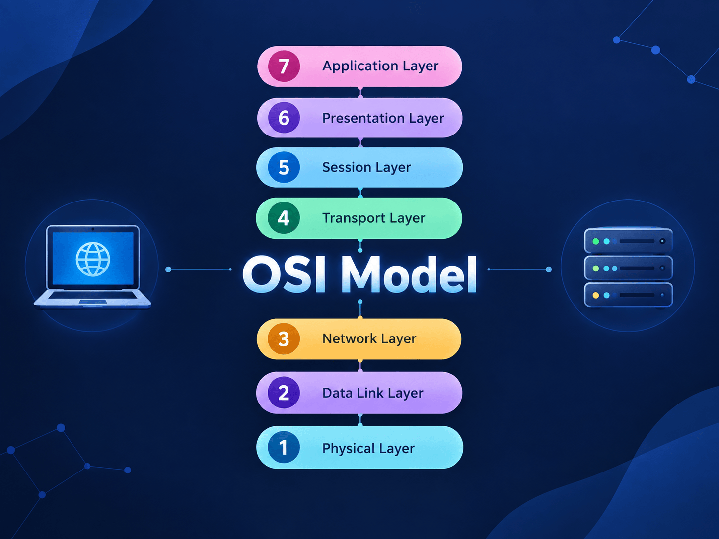 OSI Model: 7 Layers Explained With Functions