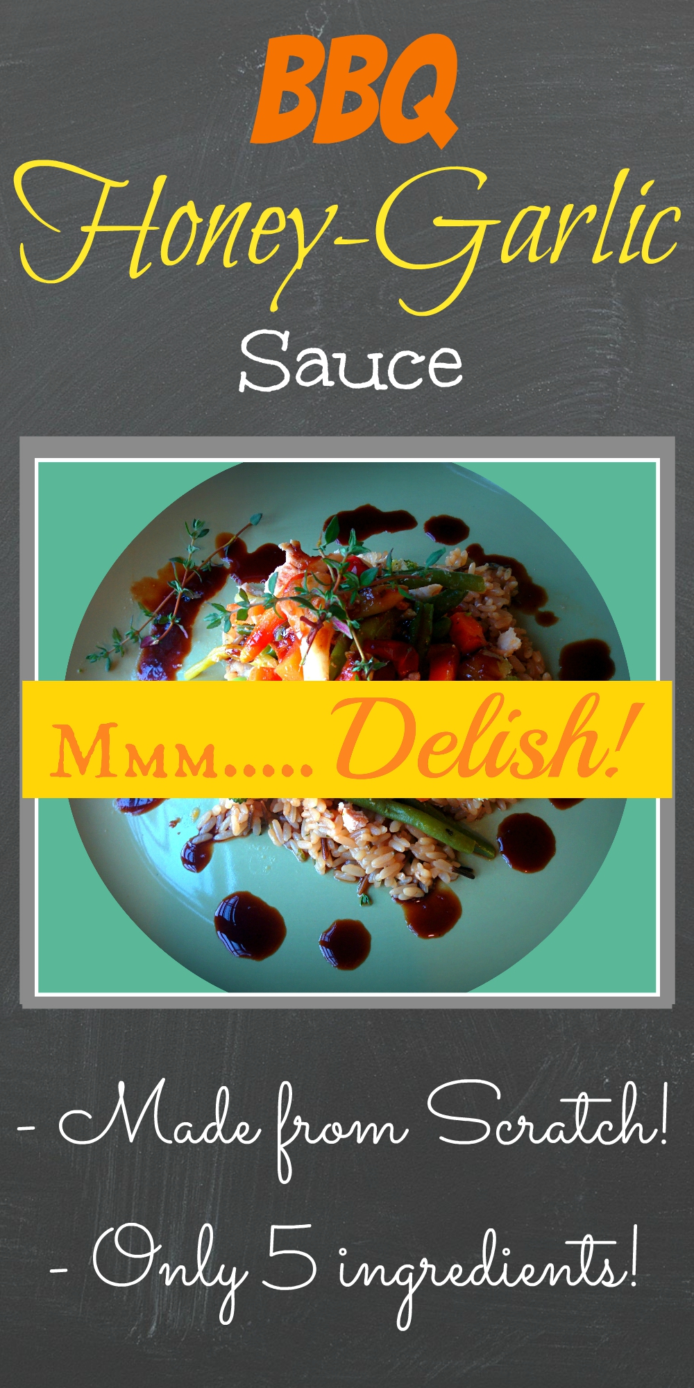 BBQ Honey Garlic Sauce – So EASY! So YUMMY! | TheProjectPile.com