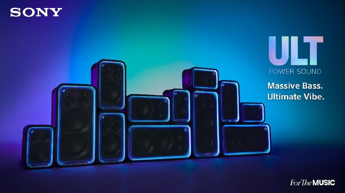 Sony India launches three new ULT POWER SOUND party speakers, prices start at Rs 34,990