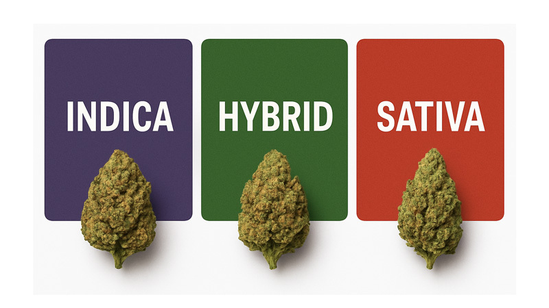 Sativa vs Indica vs Hybrid Effects