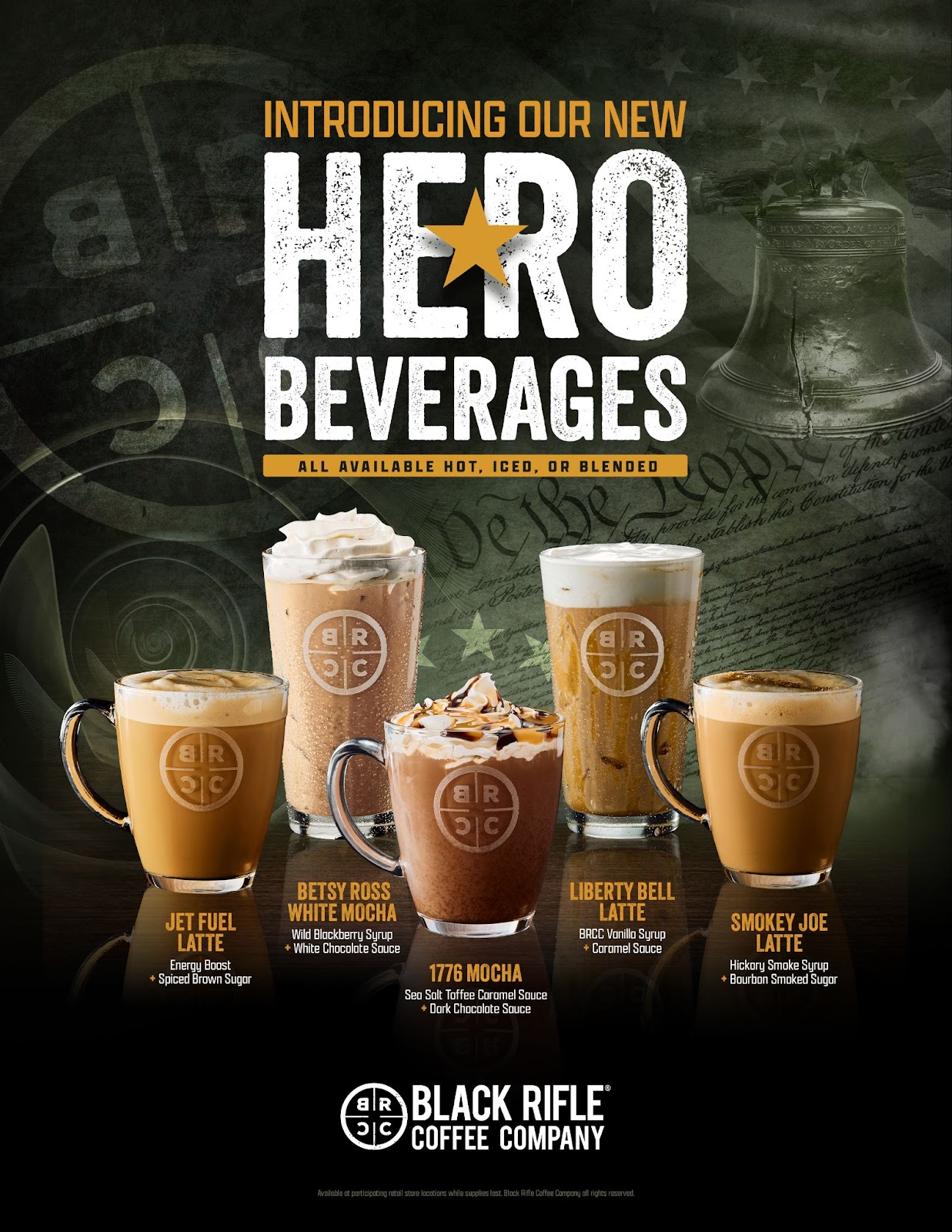 Black Rifle Coffee Company Announces 5 New Coffee Drinks – The
