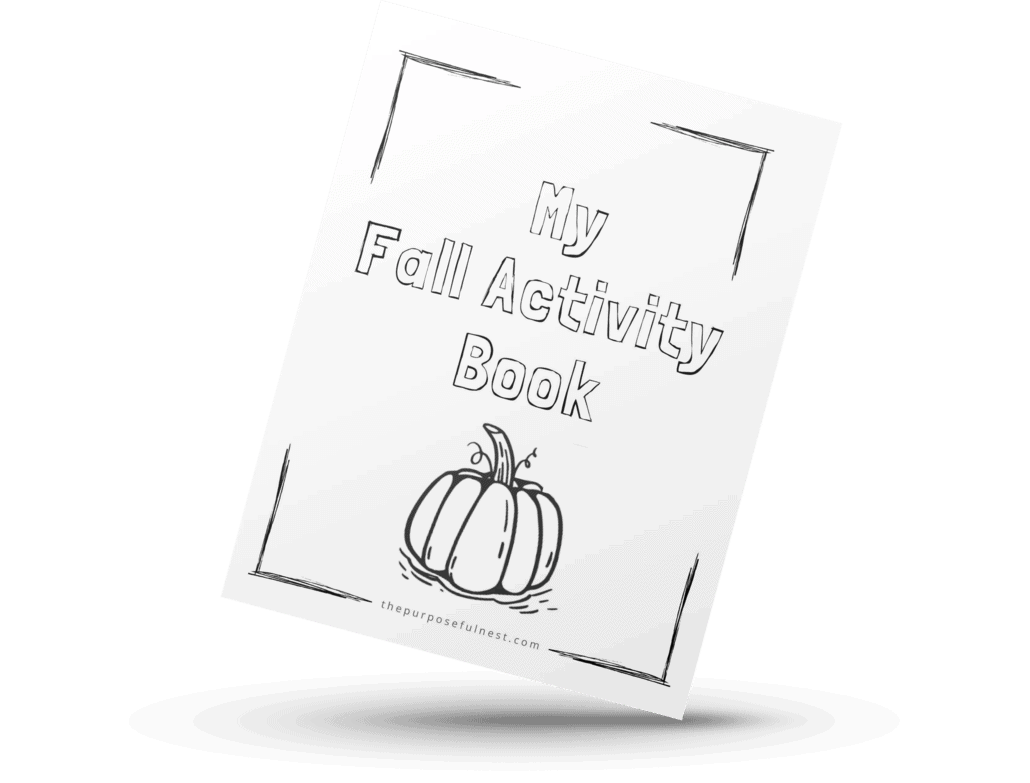 Free fall activity book printable