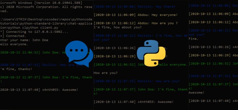 Github Ihsandevs Pythonsocketchat Simple Python Chat App Using Flask - Best Mountain Photos in Full HD