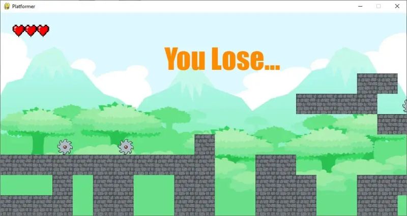 Player Jumping 2d Platformer Tutorial Python Pygame 2d Game Dev - Premium Gradient Design Gallery - High Resolution