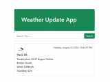 How To Build A Weather App Using Django In Python The Python Code