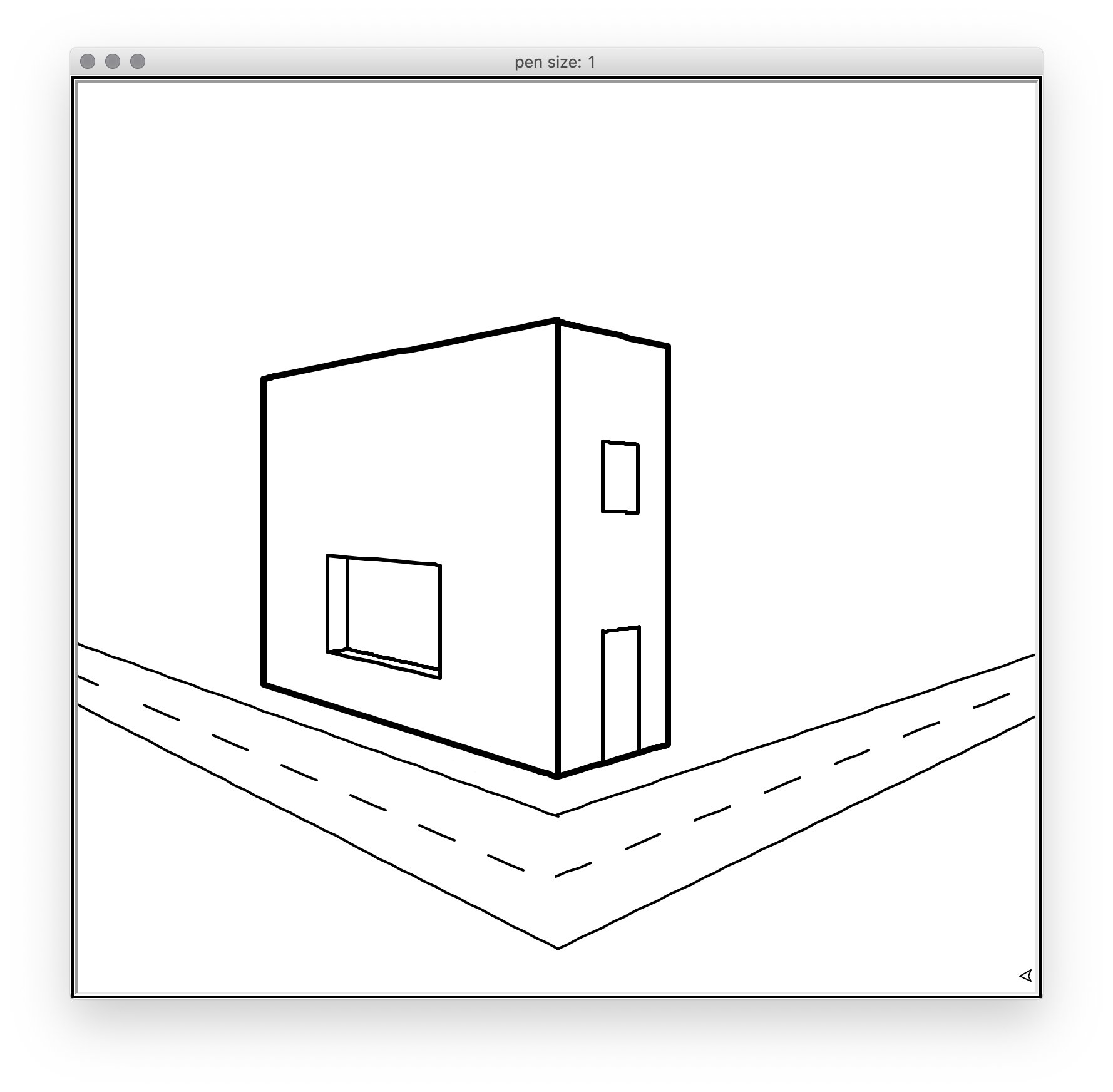 Understanding Two-Point Perspective Drawing Using Python