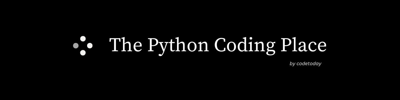 The Python Coding Place "Coming Soon" Banner