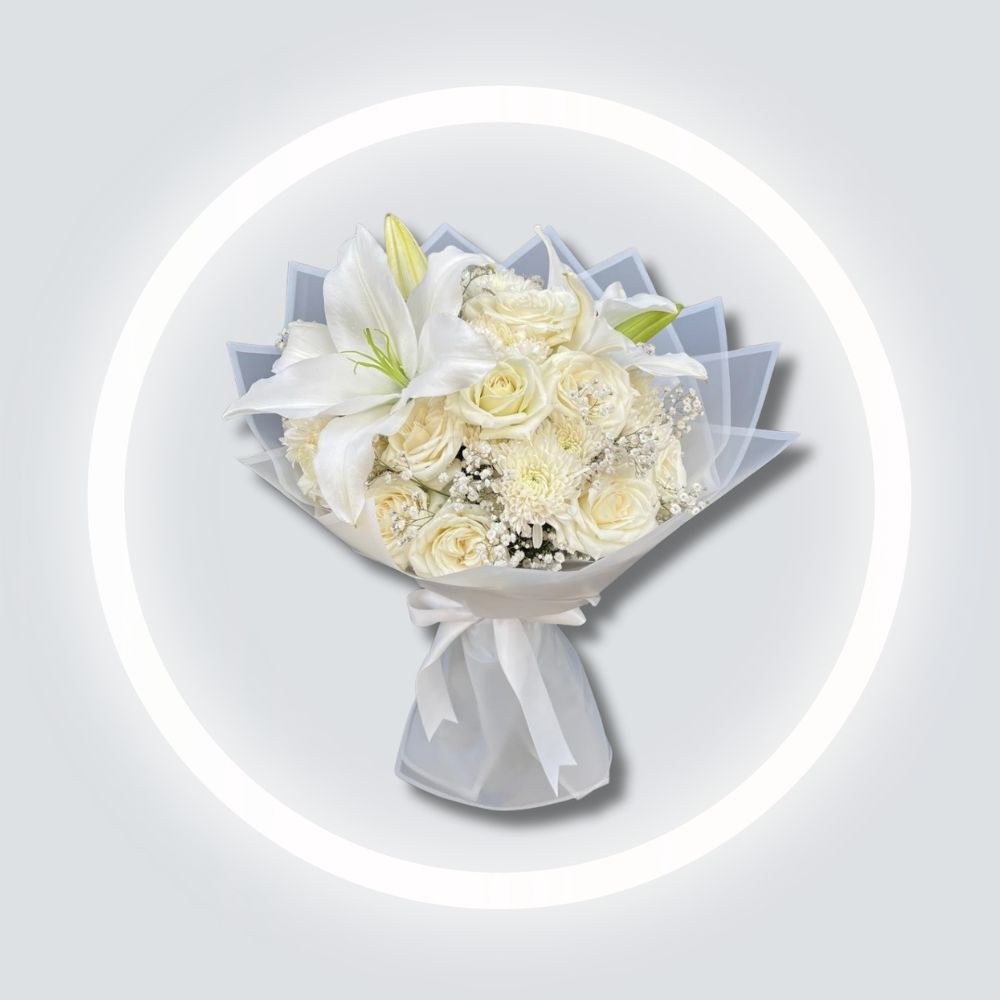 Whitey bouquet mixed