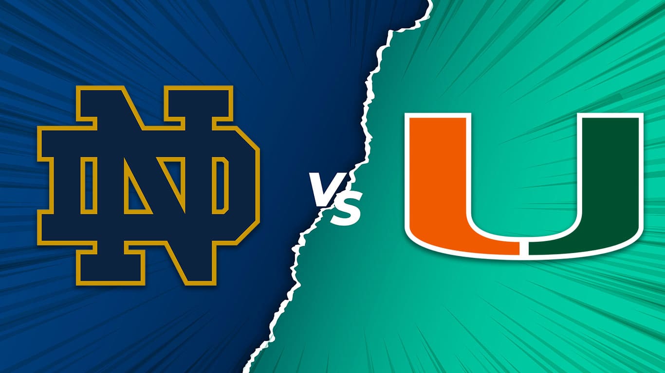 Top 10 Most Legendary Notre Dame Football Games Of All Time The Quick Notre Dame Vs Miami 
