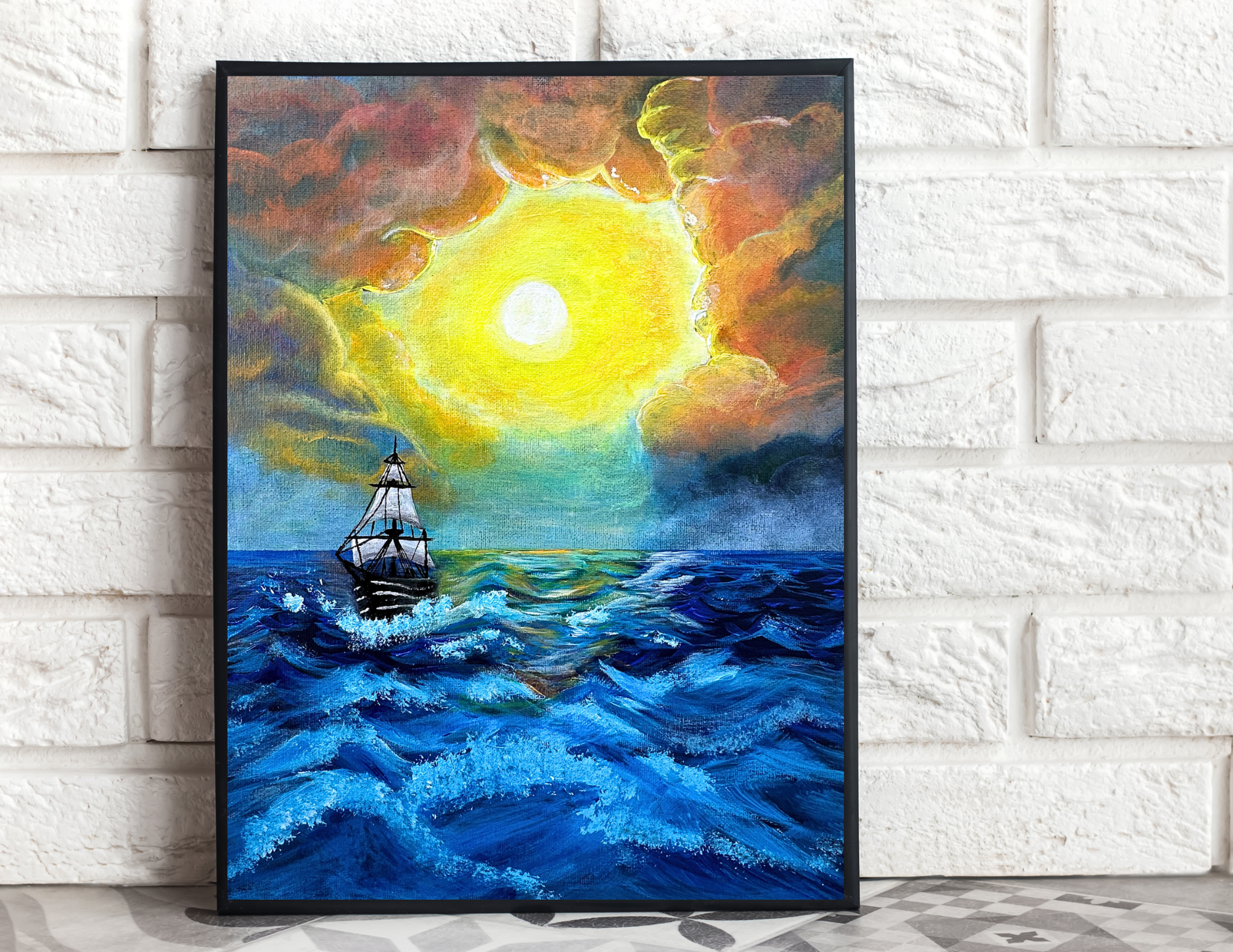 Fantasy Ocean Print