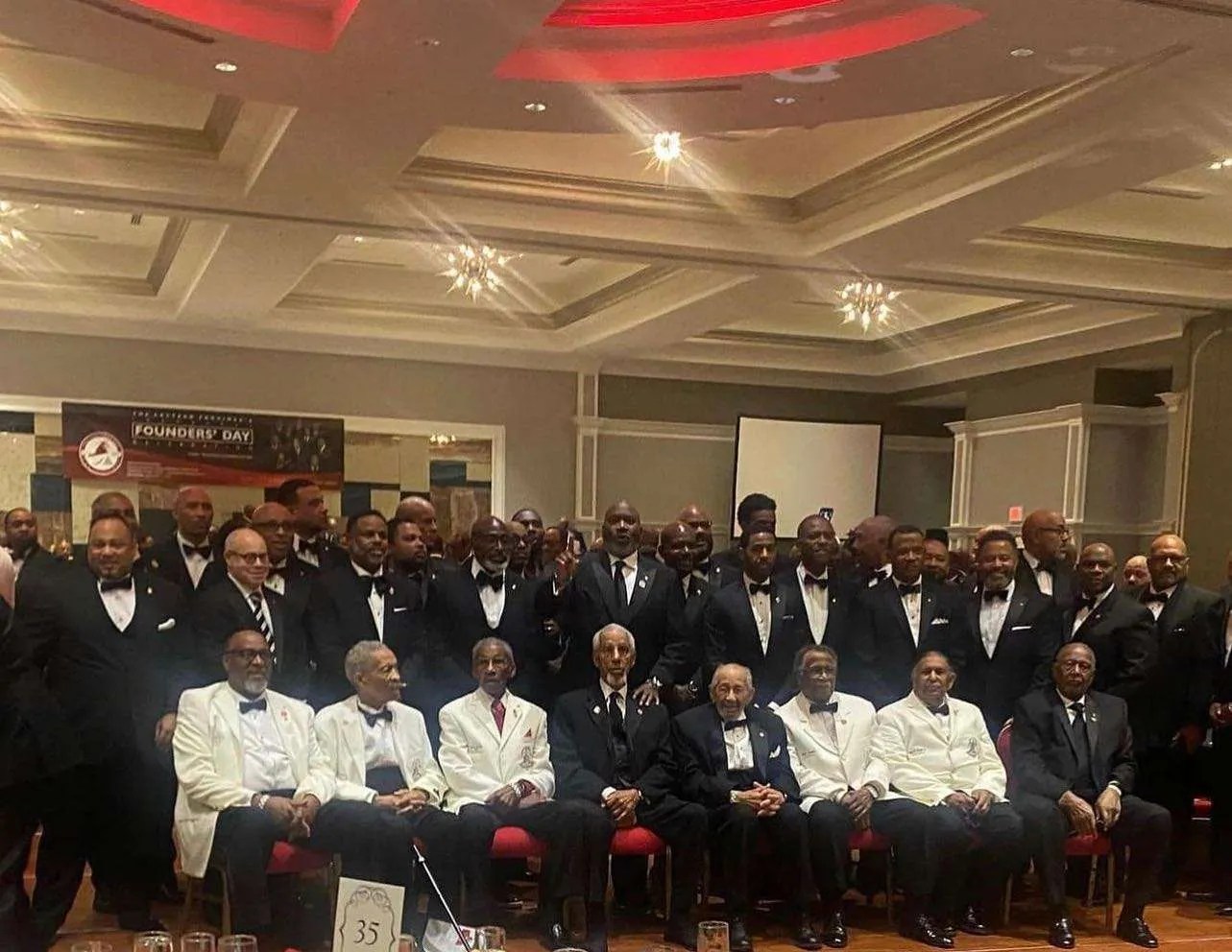 Richmond Alumni Brothers gathered for Founders' Day celebration