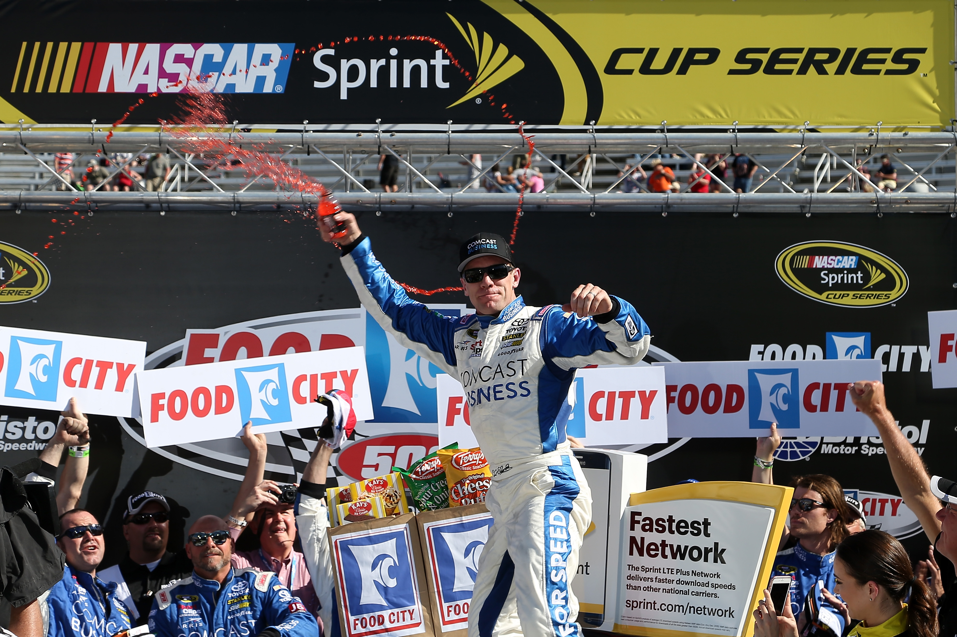 Victory Lane returns to traditional location at Bristol The Racing