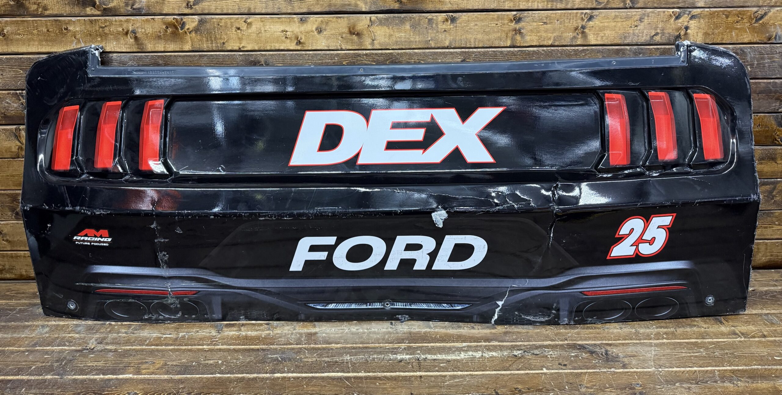 NASCAR #25 Harrison Burton 2025 Race Used DEX Rear Bumper