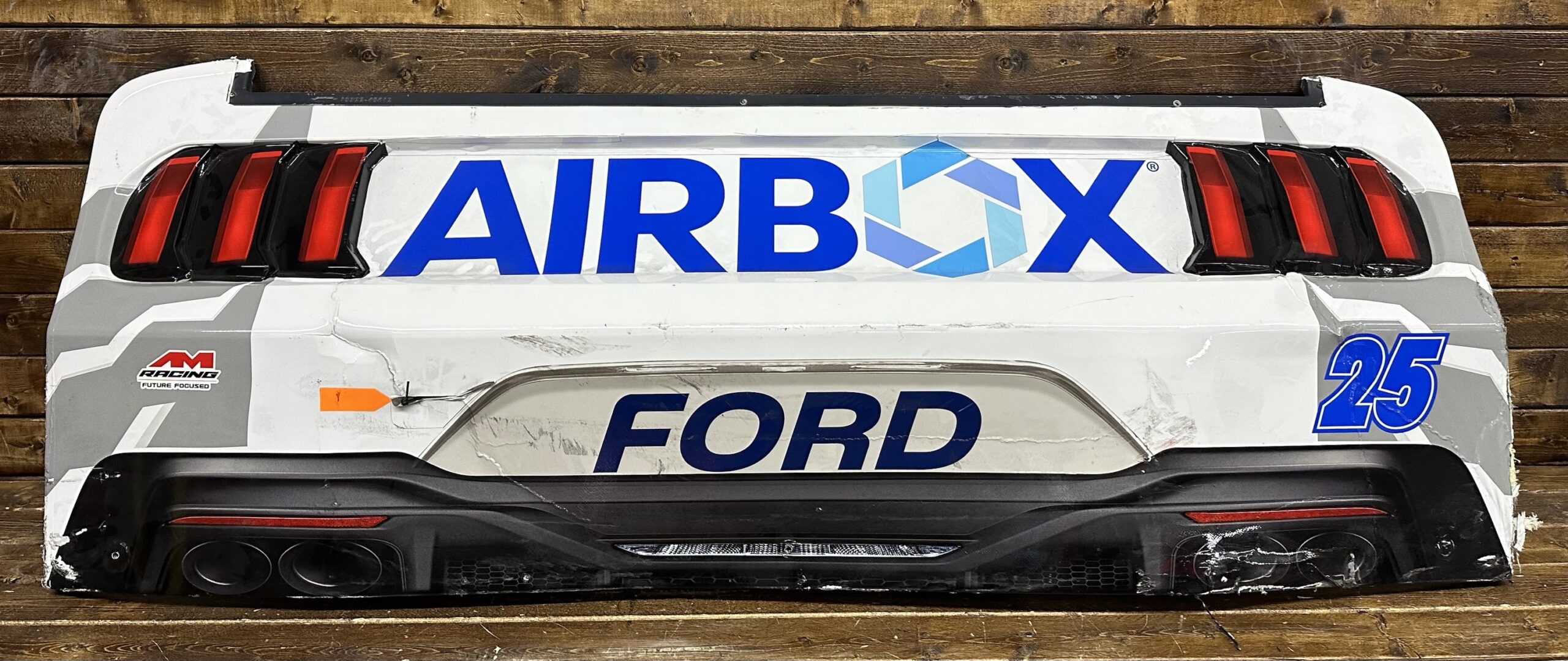 NASCAR #25 Harrison Burton 2025 Race Used AirBox Rear Bumper- Mexico