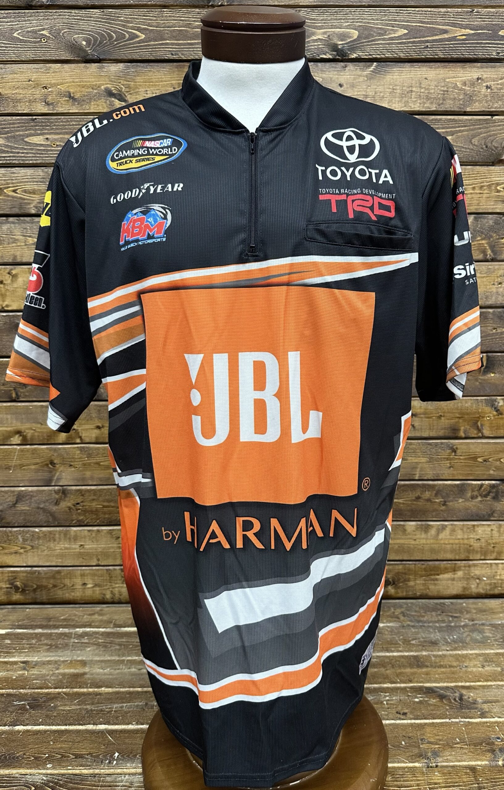 NASCAR Kyle Busch Motorsports Team Issued JBL Crew Shirt Size XL