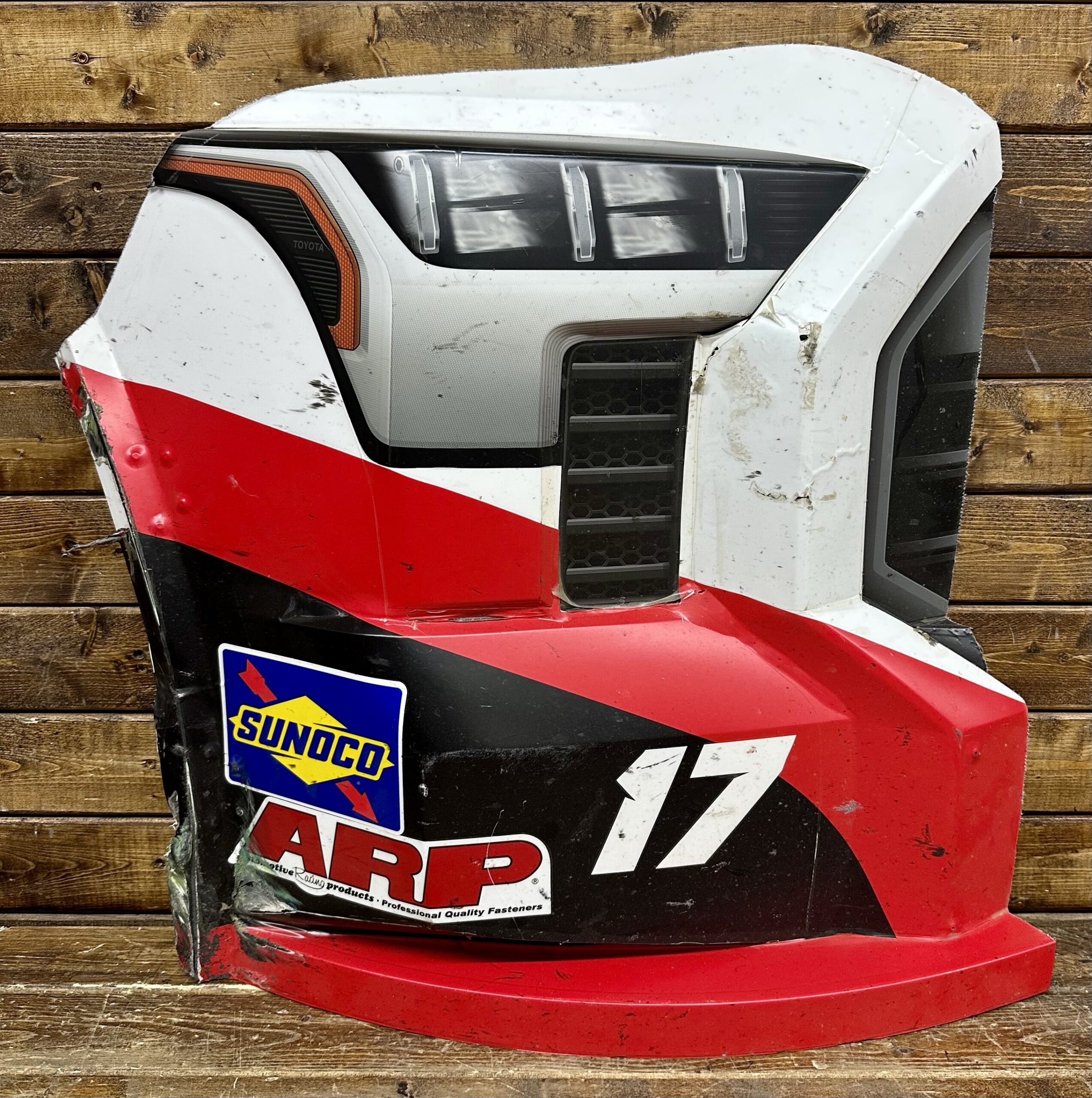 NASCAR #17 Giovanni Ruggiero Race Used Corner Nose TRICON Garage