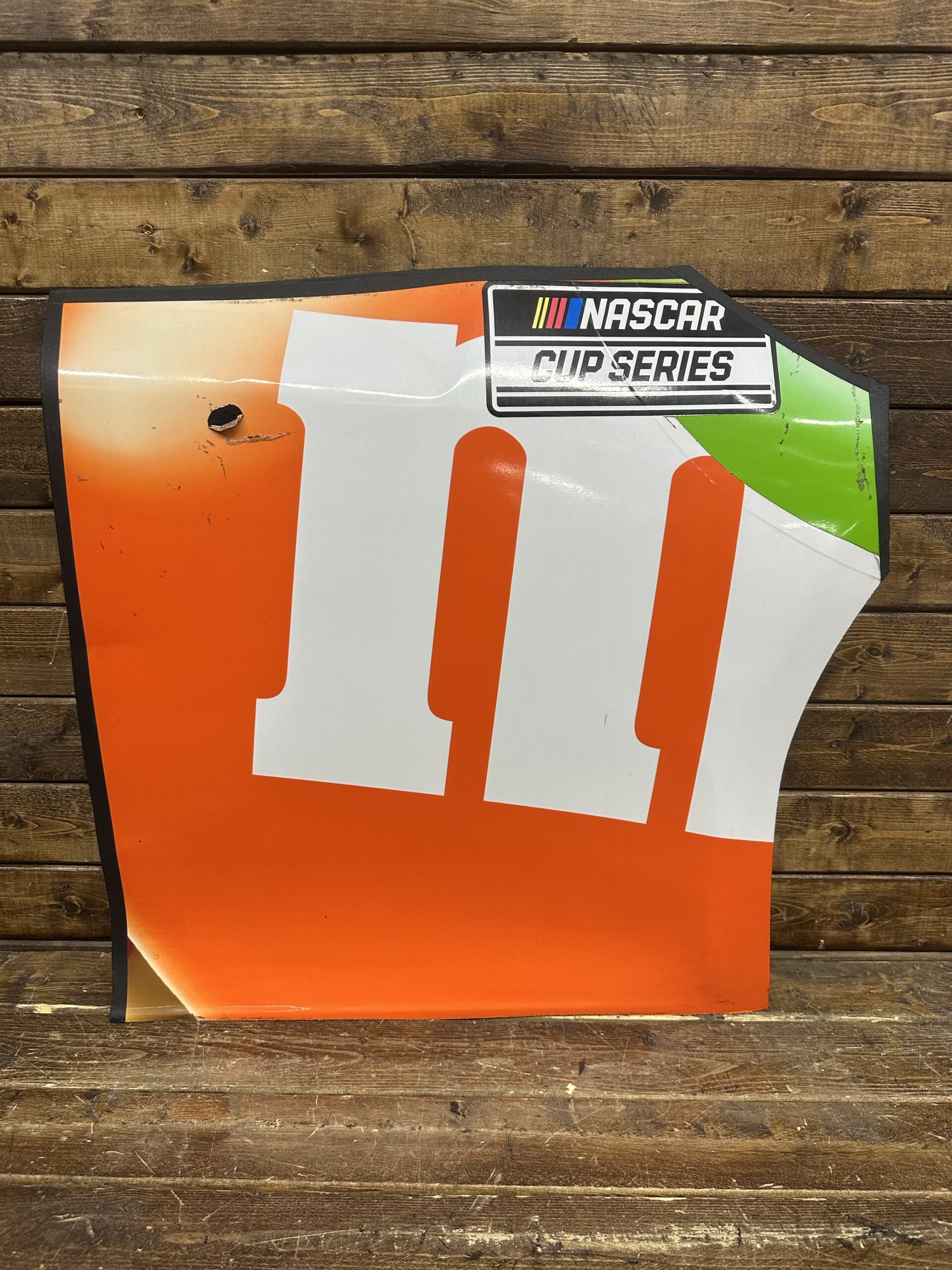 NASCAR #18 Kyle Busch M & M’s Contingency Panel JGR SHOW CAR