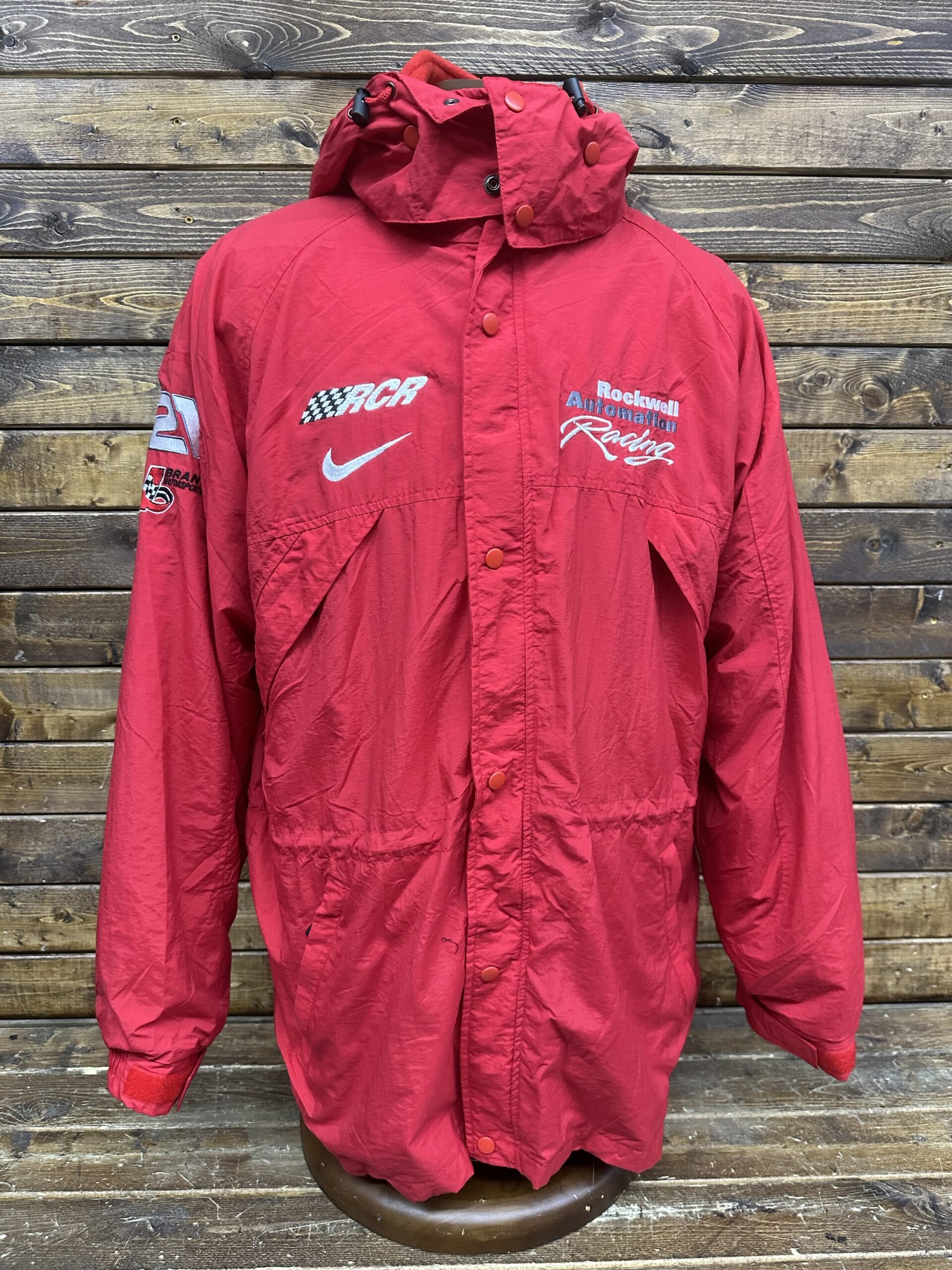 NASCAR #21 Kevin Harvick Rockwell Automation Racing Team Issued 3-n-1 Jacket - Size XL