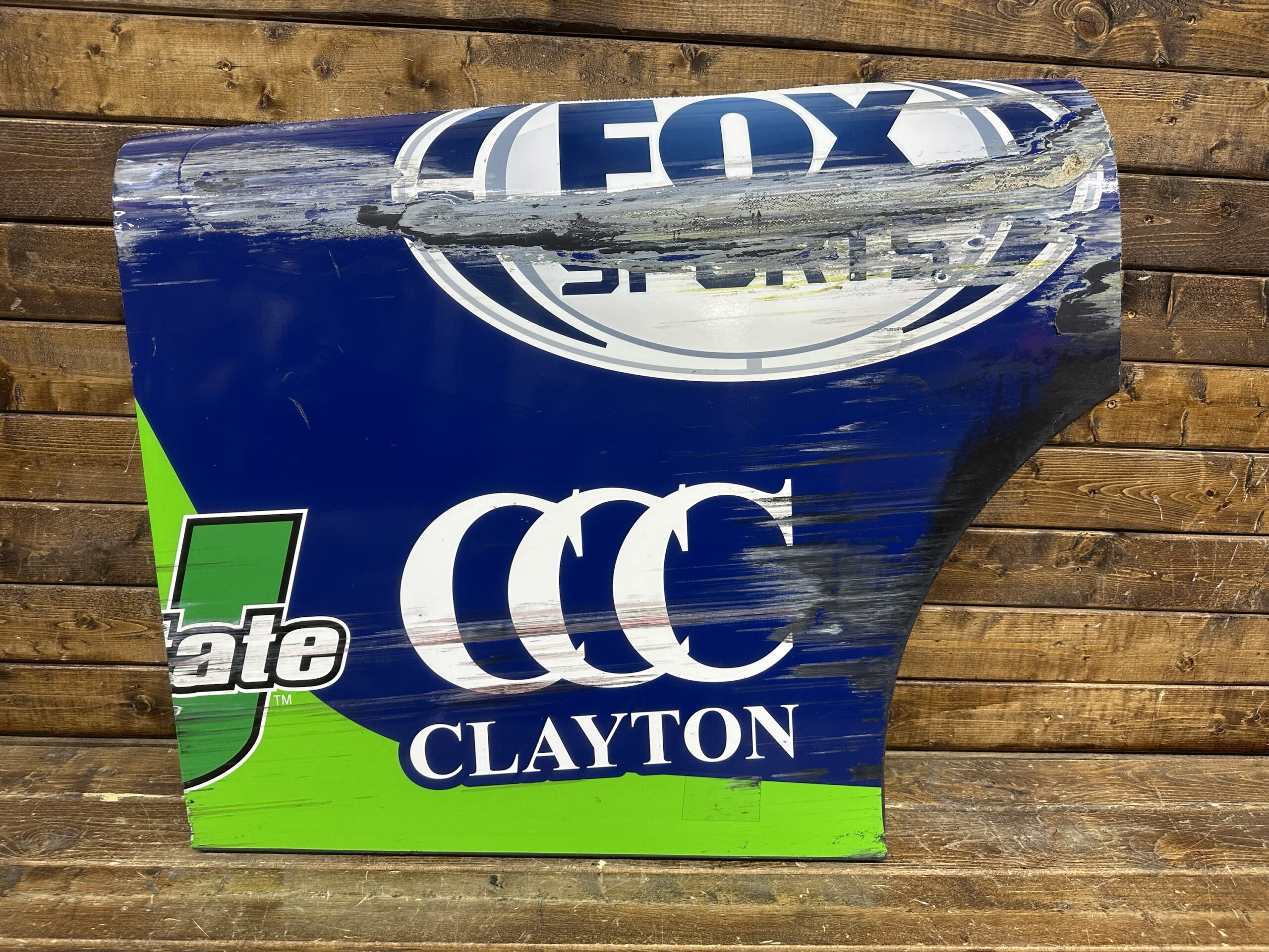 NASCAR #51 Jeremy Clements 2025 Charlotte Race Used Qtr Panel