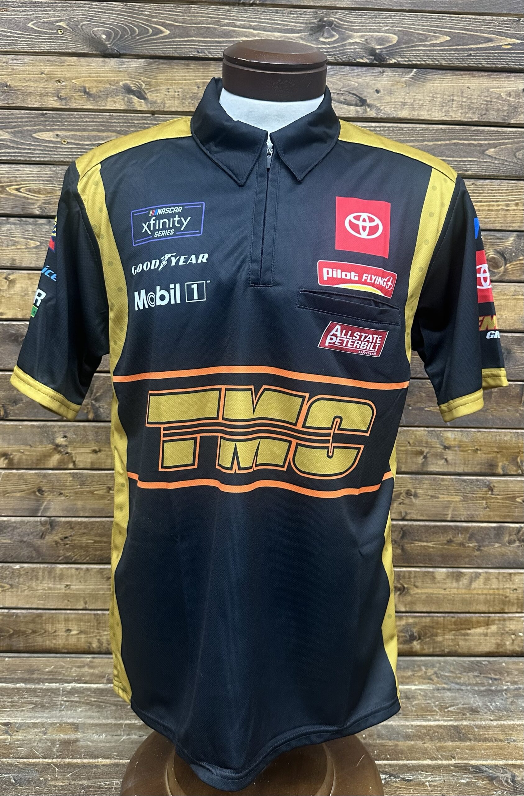 NASCAR #18 Sammy Smith 2023 NEW TMC Team Issued Crew Shirt Size Large