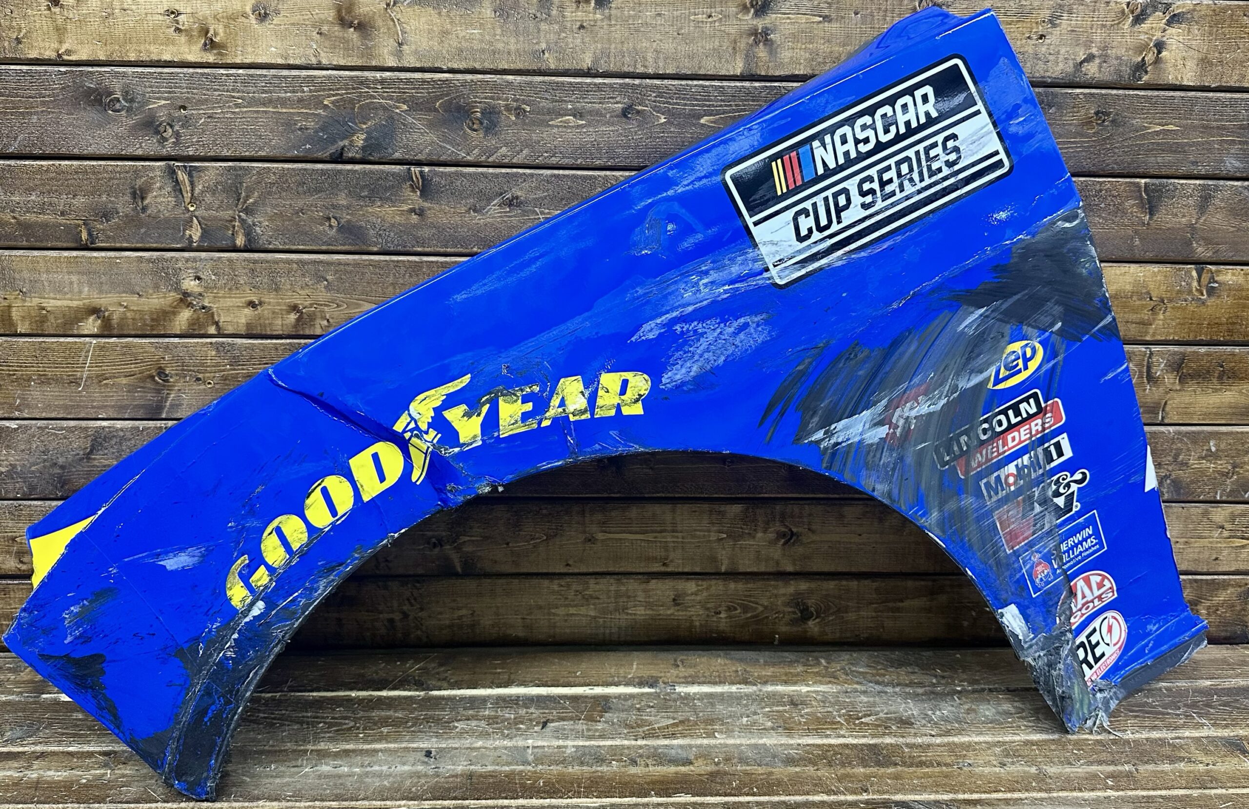 NASCAR #4 Noah Gragson 2025 Daytona Race Used ZEP Contingency Panel FRM