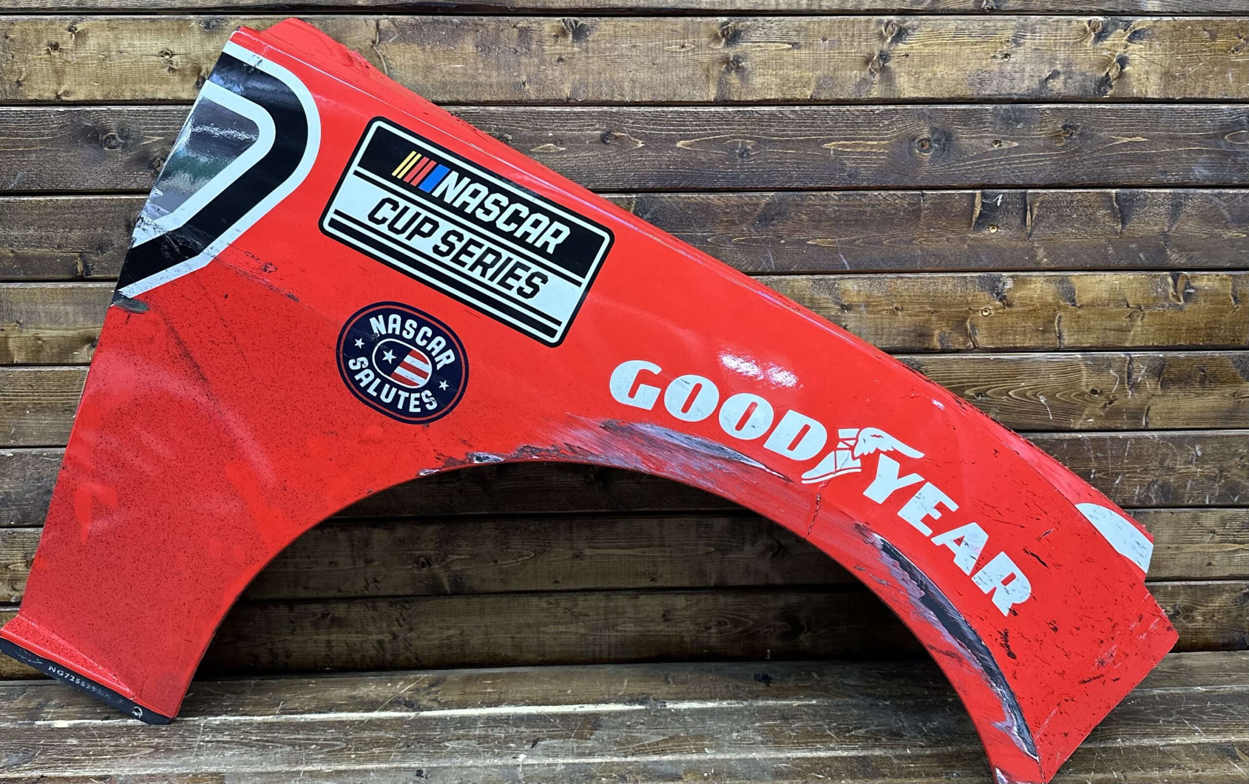 NASCAR #17 Chris Buescher 2025 North Wilkesboro Tylenol Contingency Panel
