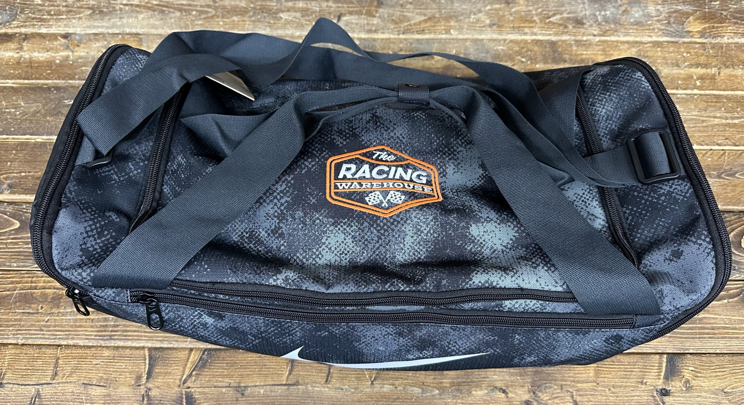 Orange Logo Nike Bag