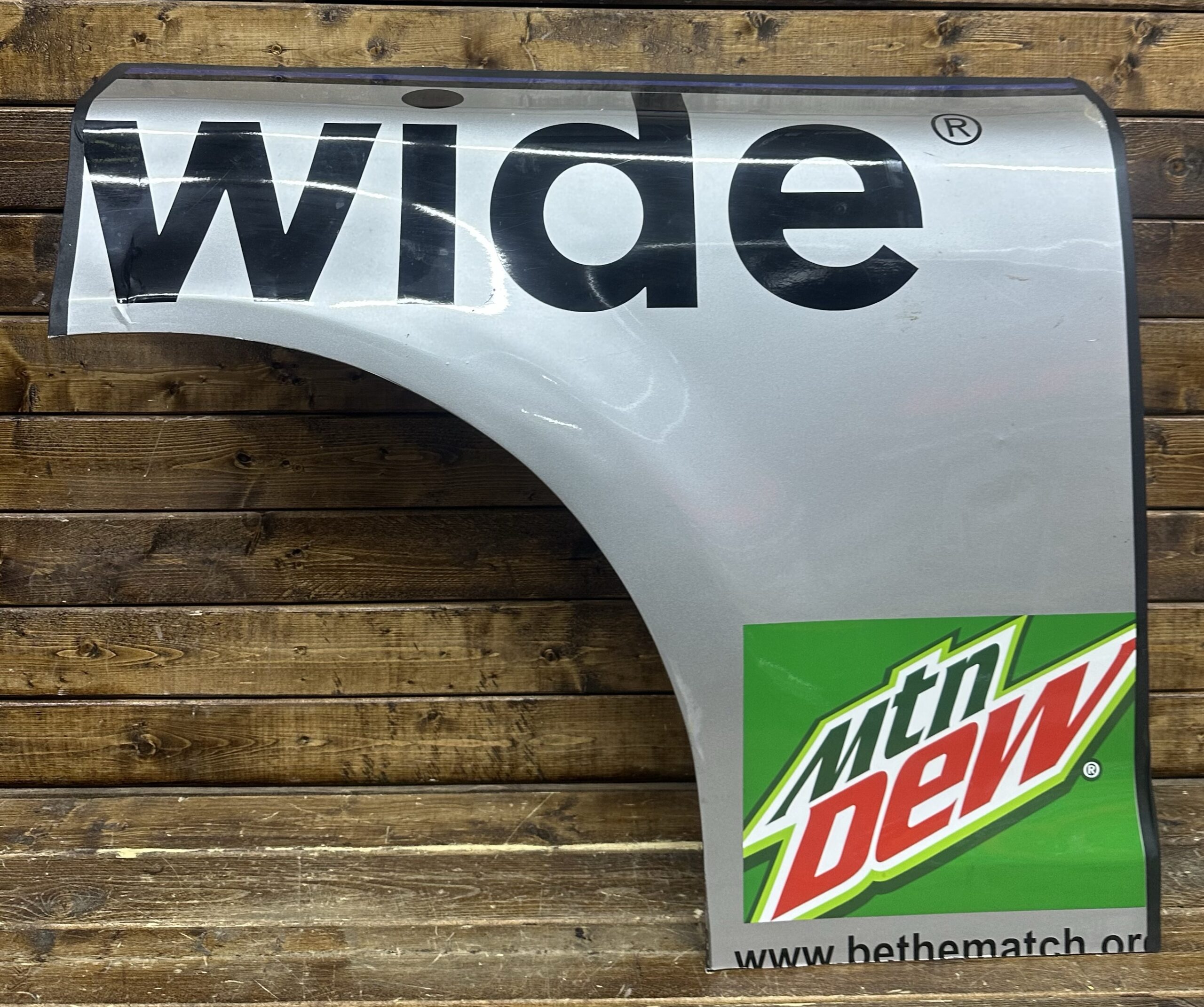 NASCAR #88 Dale Jr. 2017 Nationwide SHOW CAR Qtr. Panel- Hendrick Motorsports