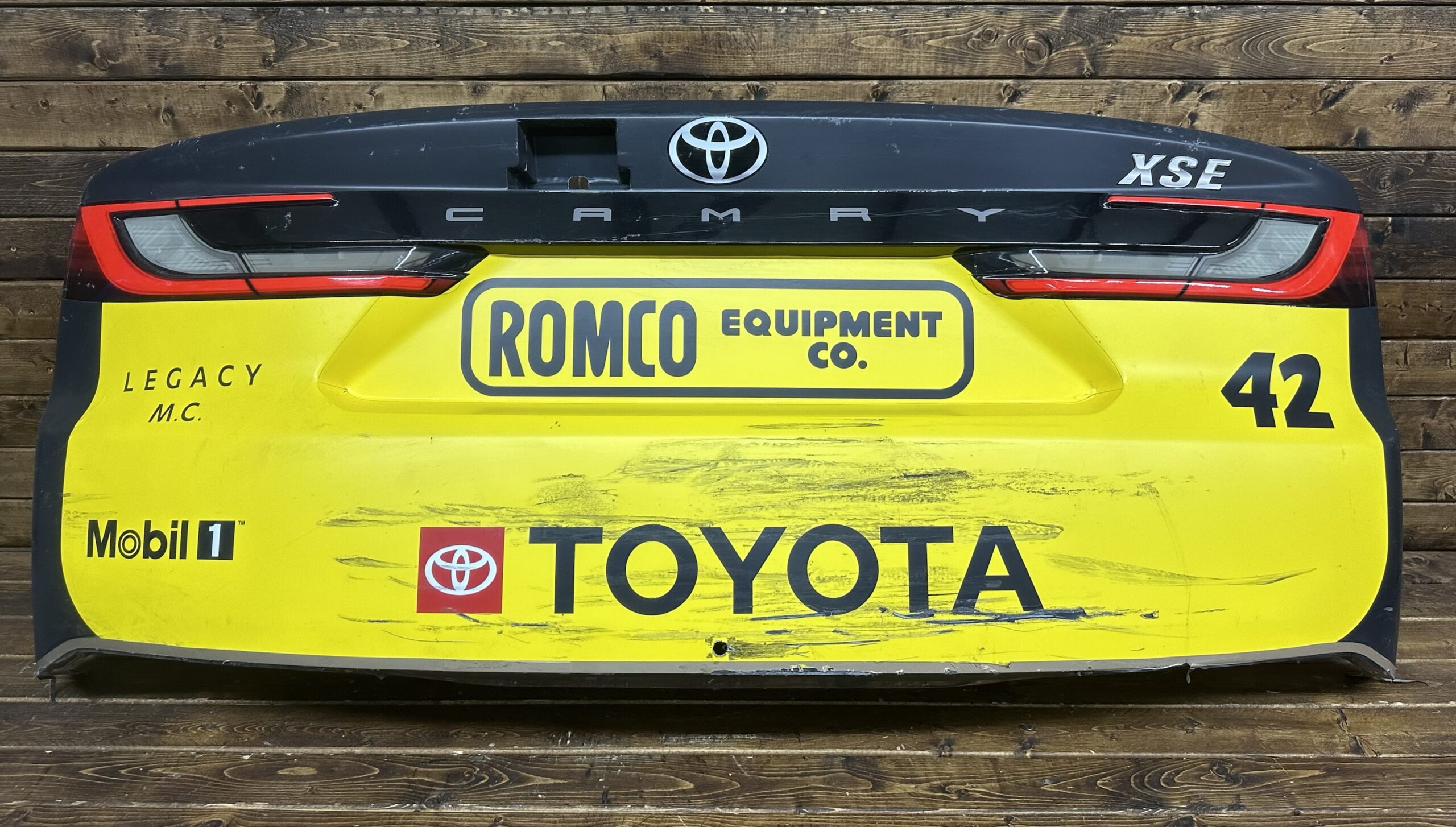 NASCAR #42 John Hunter Nemechek 2024 ROMCO Rear Bumper Legacy MC