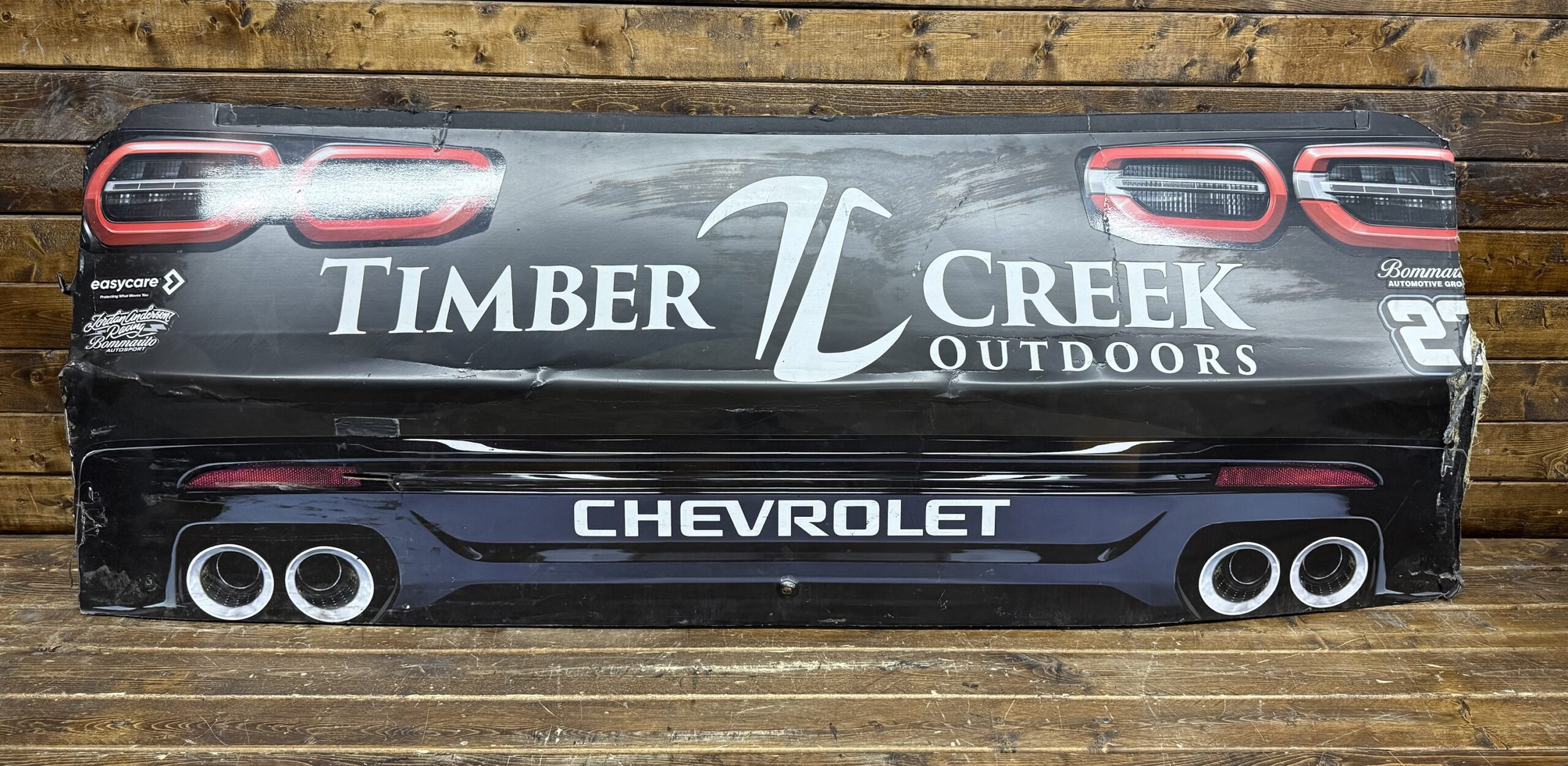 NASCAR #27 Jeb Burton 2025 Timber Creek JAR Race Used Rear Bumper