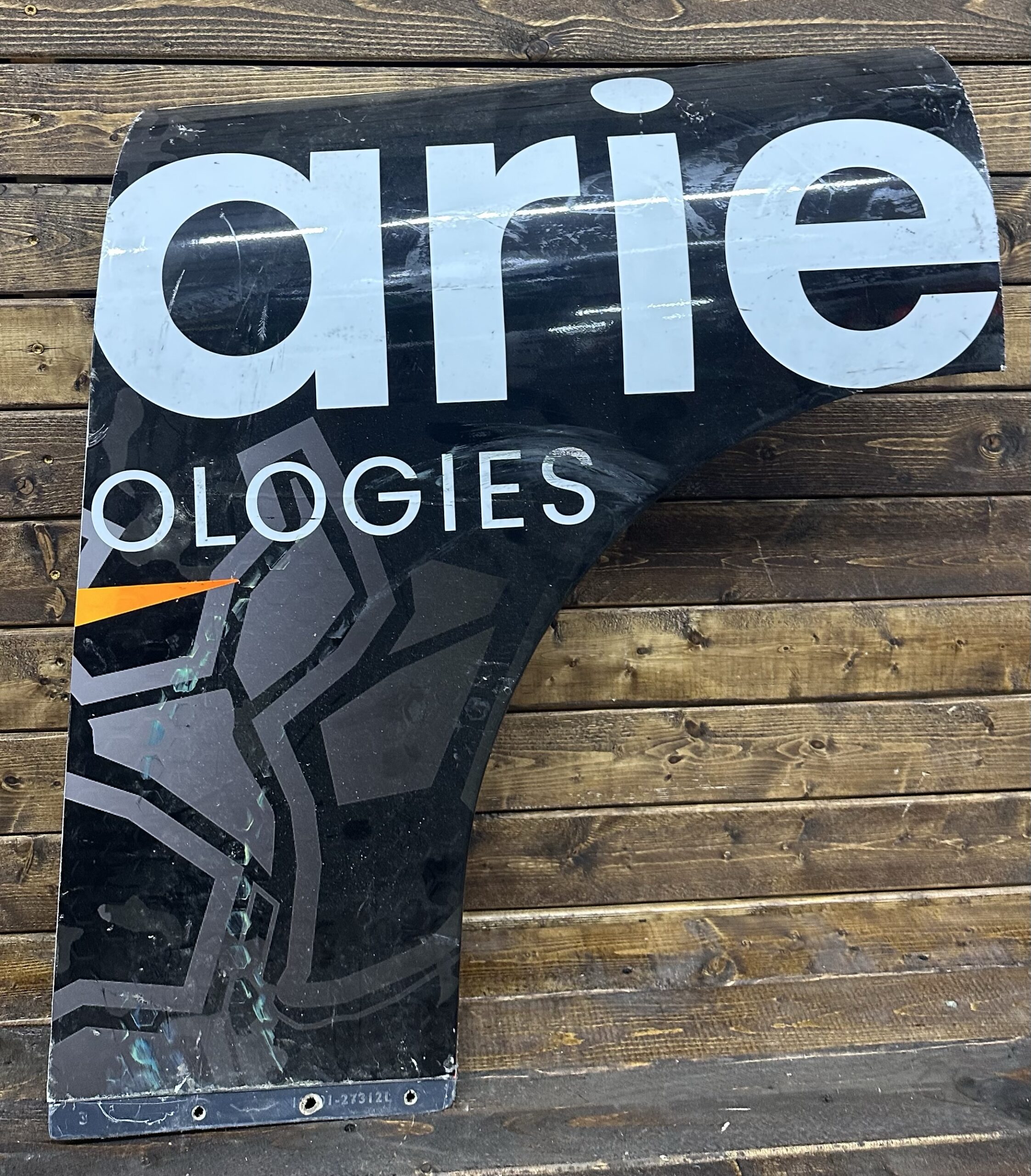 NASCAR #1 Carson Kvapil 2025 Race Used Clarience Qtr. Panel- Mexico City