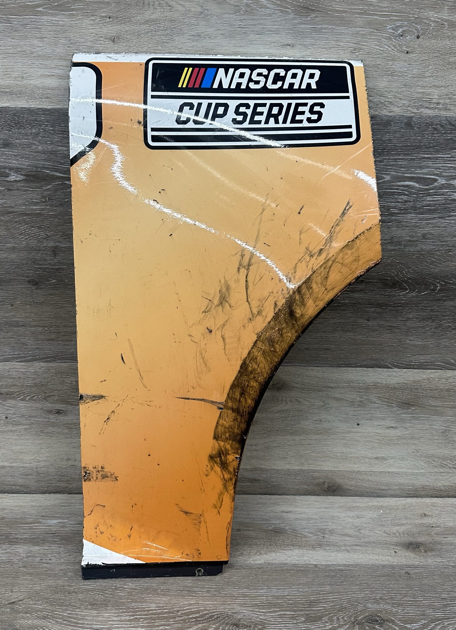 NASCAR #7 Corey Lajoie 2024 Busch Clash Race Used Contingency Panel SPIRE