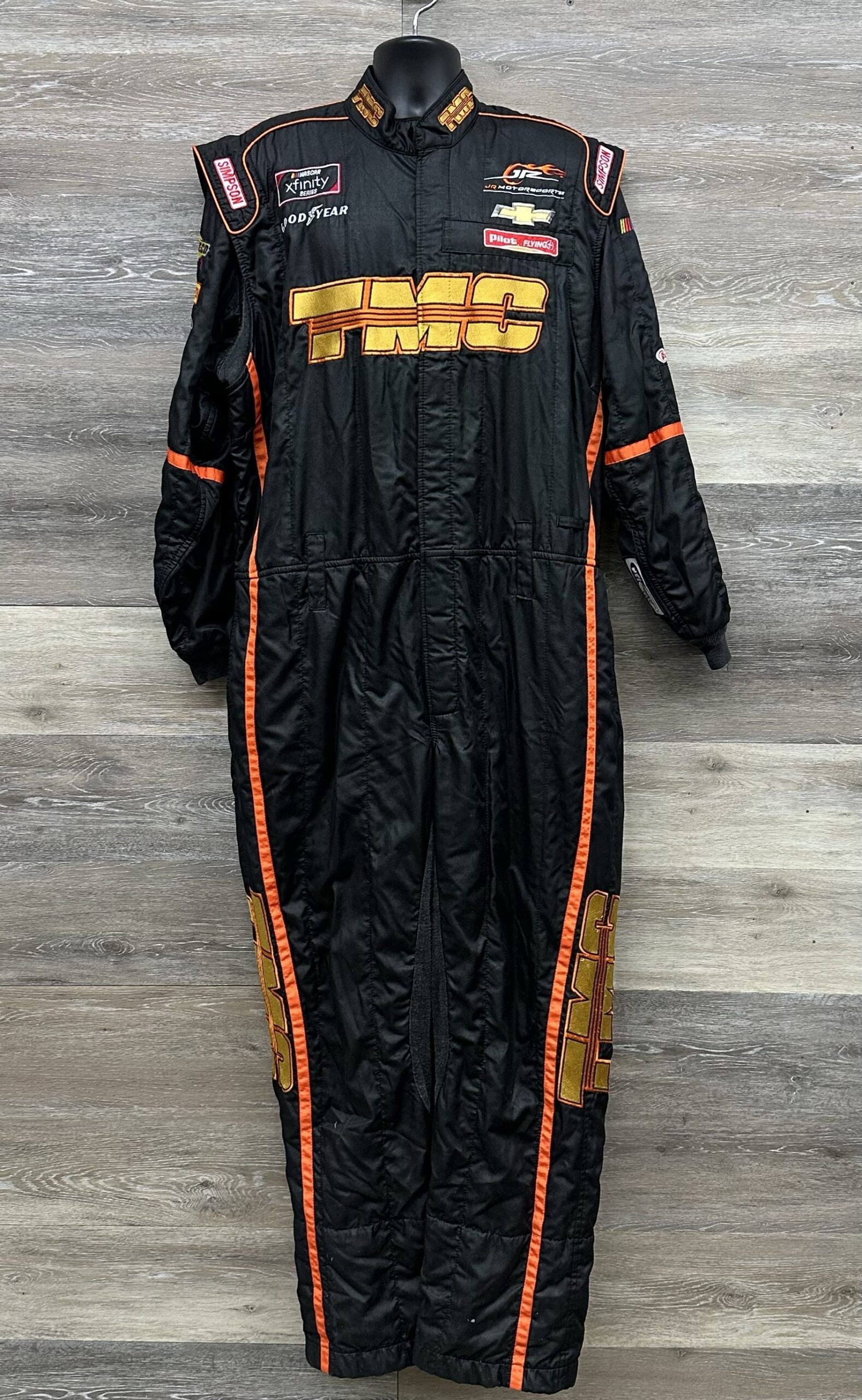 NASCAR Simpson JR Motorsports 1pc Fire Suit SFI Rated 3-2A/5 C48/W40/L31