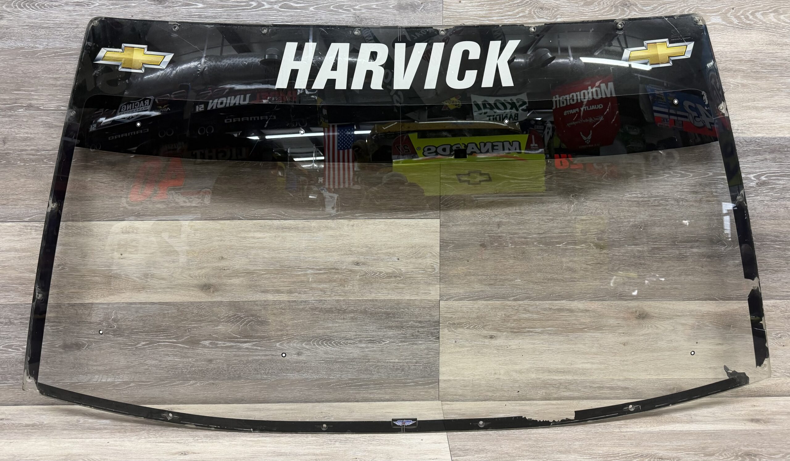 NASCAR #4 Kevin Harvick Race Used Front Windshield
