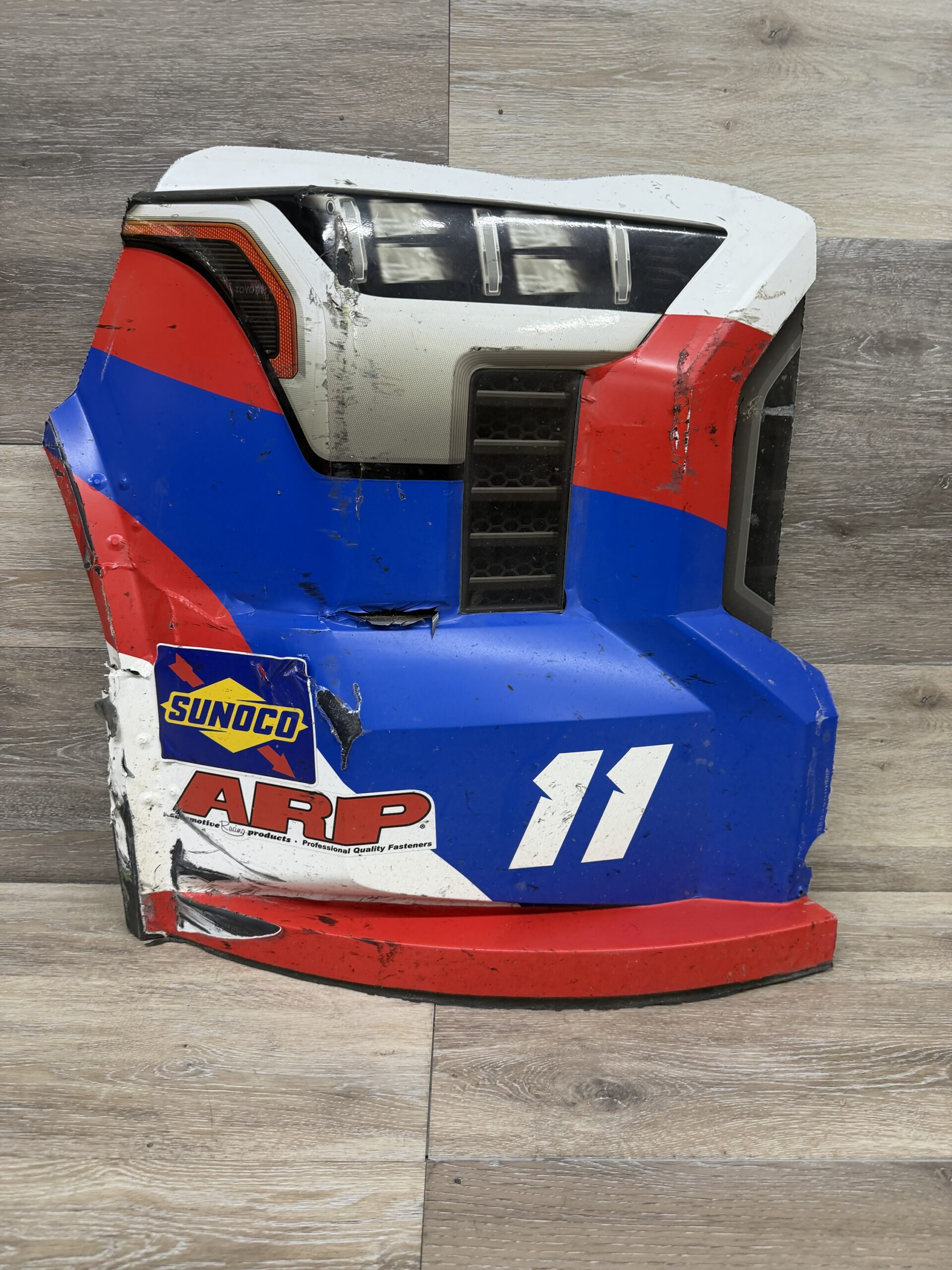 NASCAR #11 Kayden Honeycutt 2026 Race Used Corner Nose