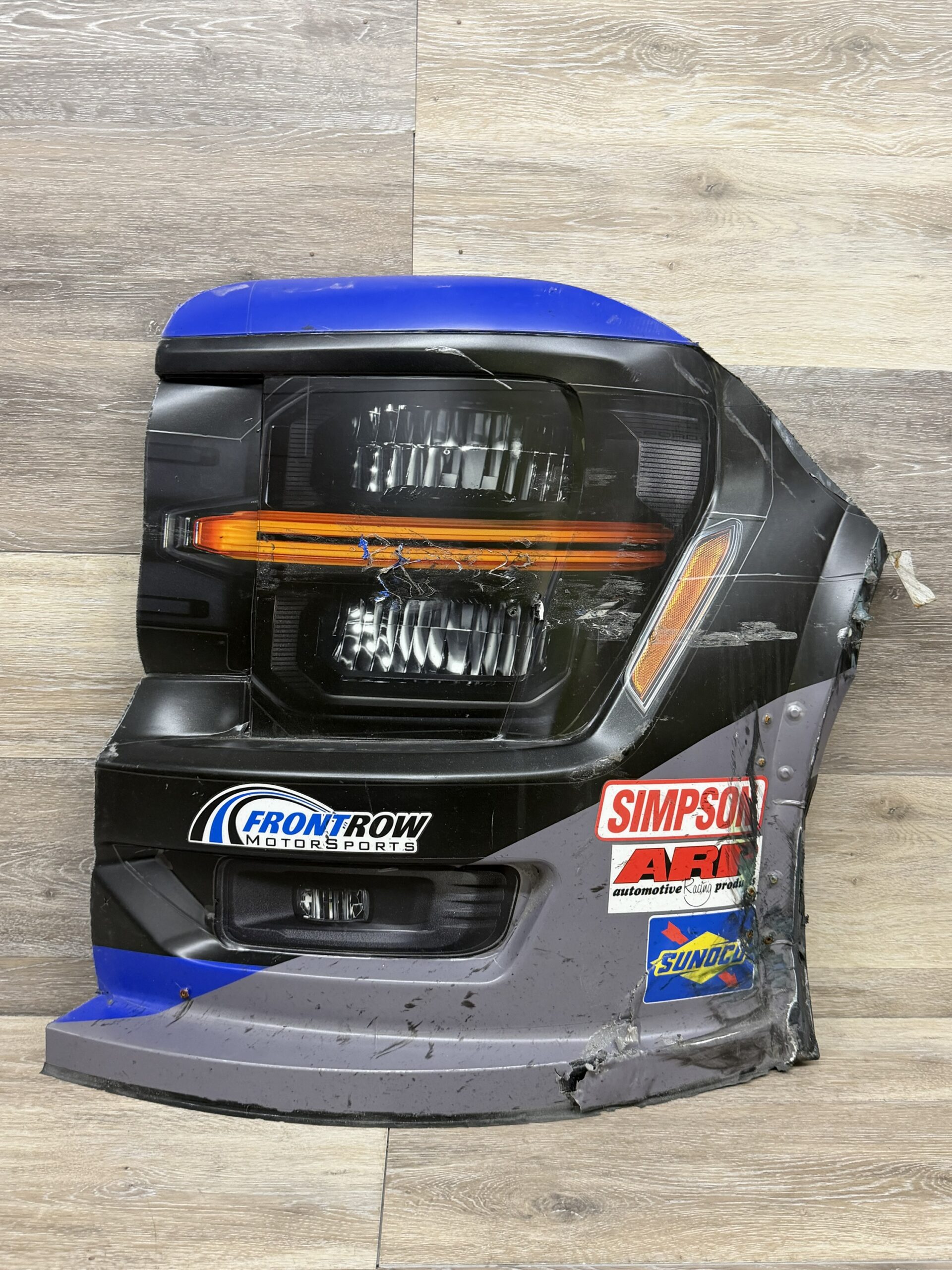 NASCAR #34 Layne Riggs 2026 Race Used FRM Corner Nose