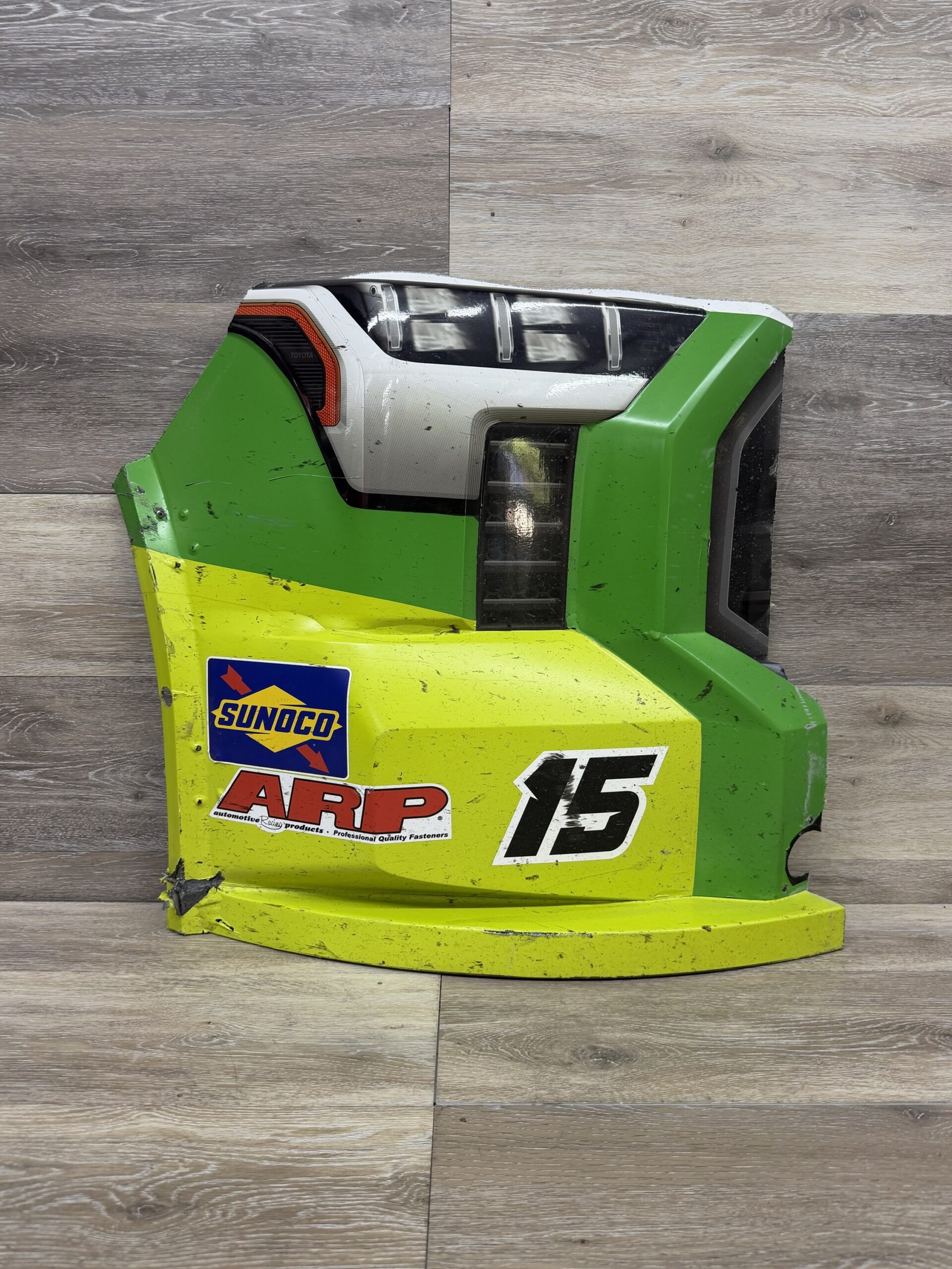NASCAR #15 Tanner Gray 2026 Race Used Corner Nose