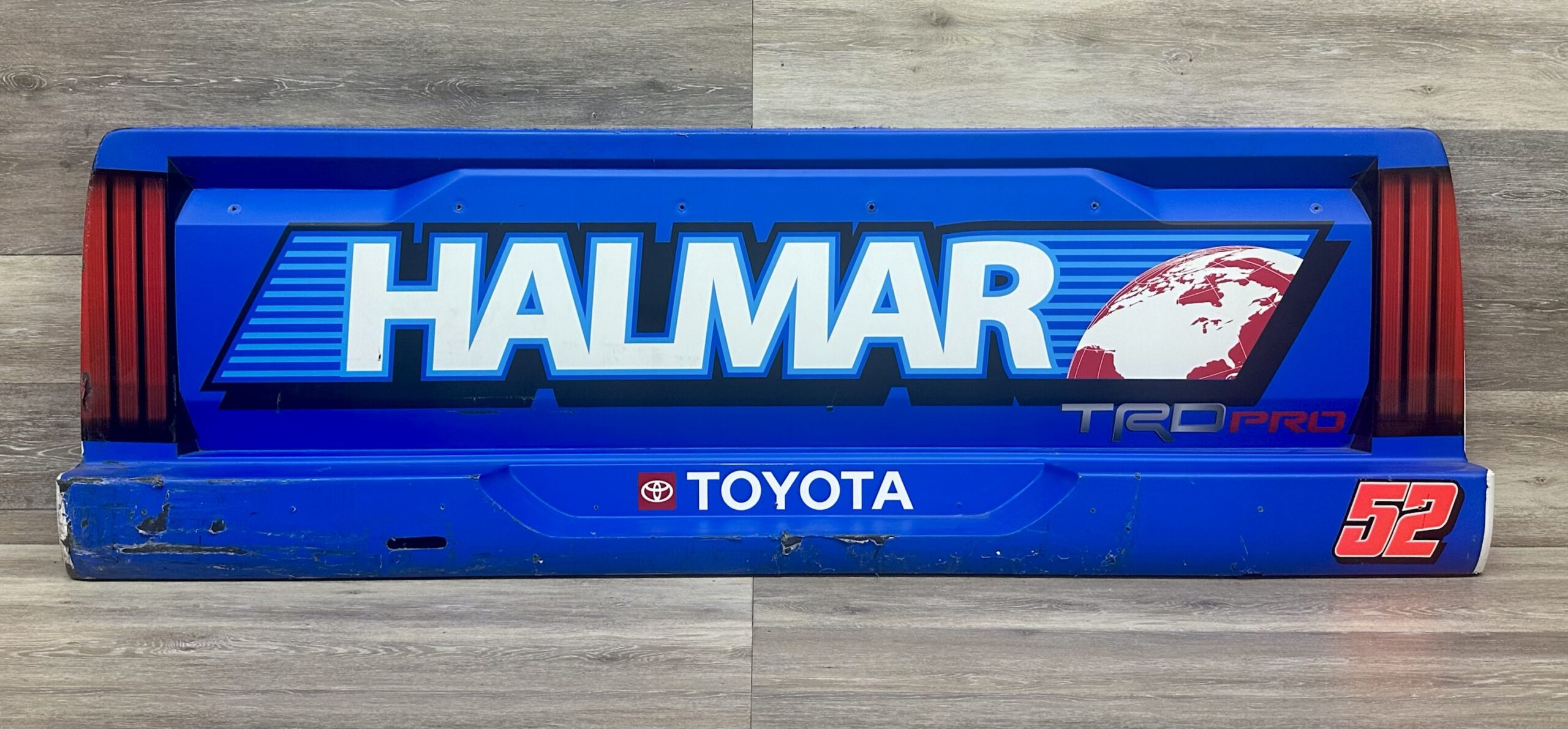 NASCAR #52 Stewart Friesen Halmar Race Used Rear Bumper