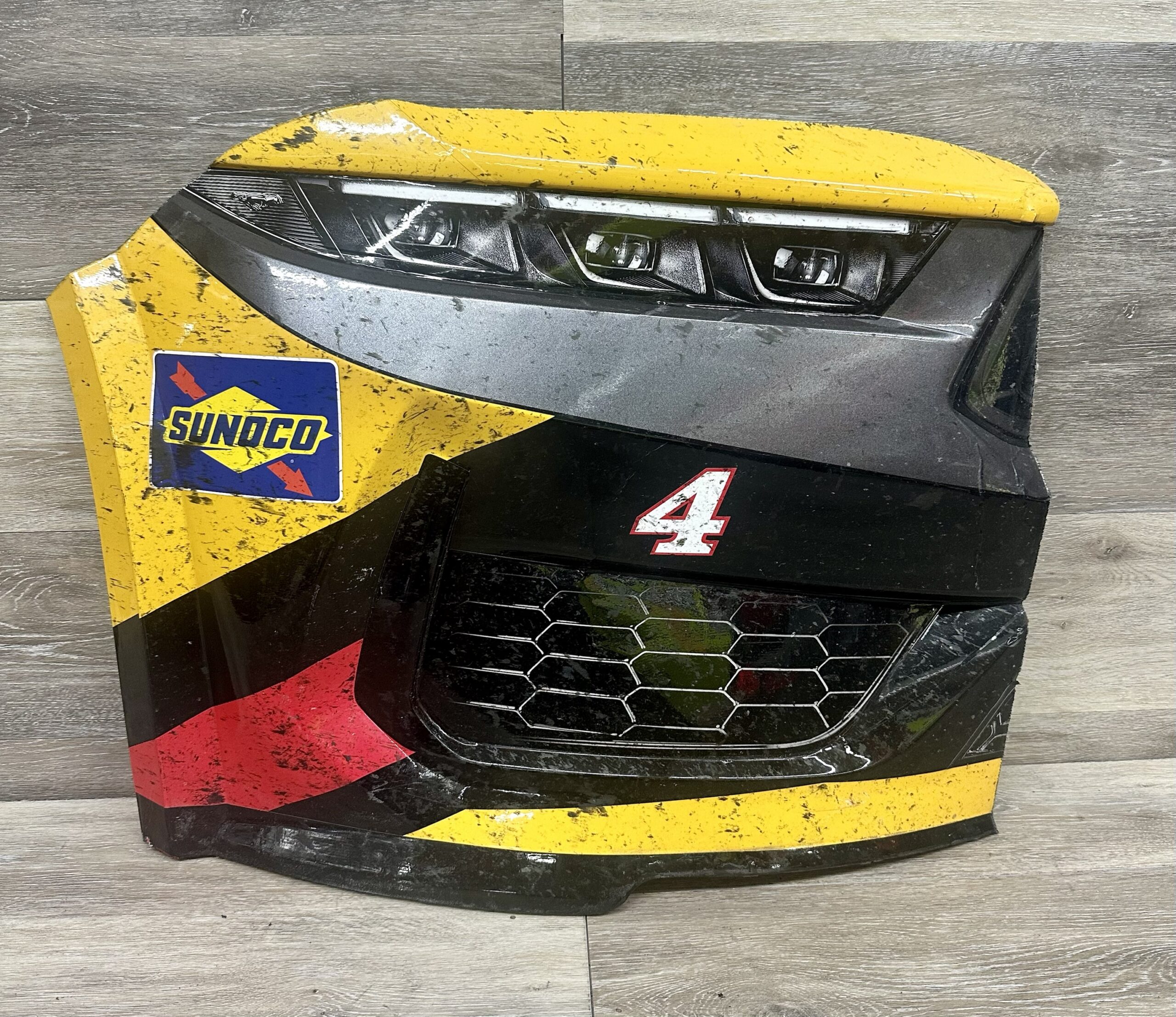 NASCAR #4 Noah Gragson 2026 Rush Race Used Corner Nose Front Row Motorsports