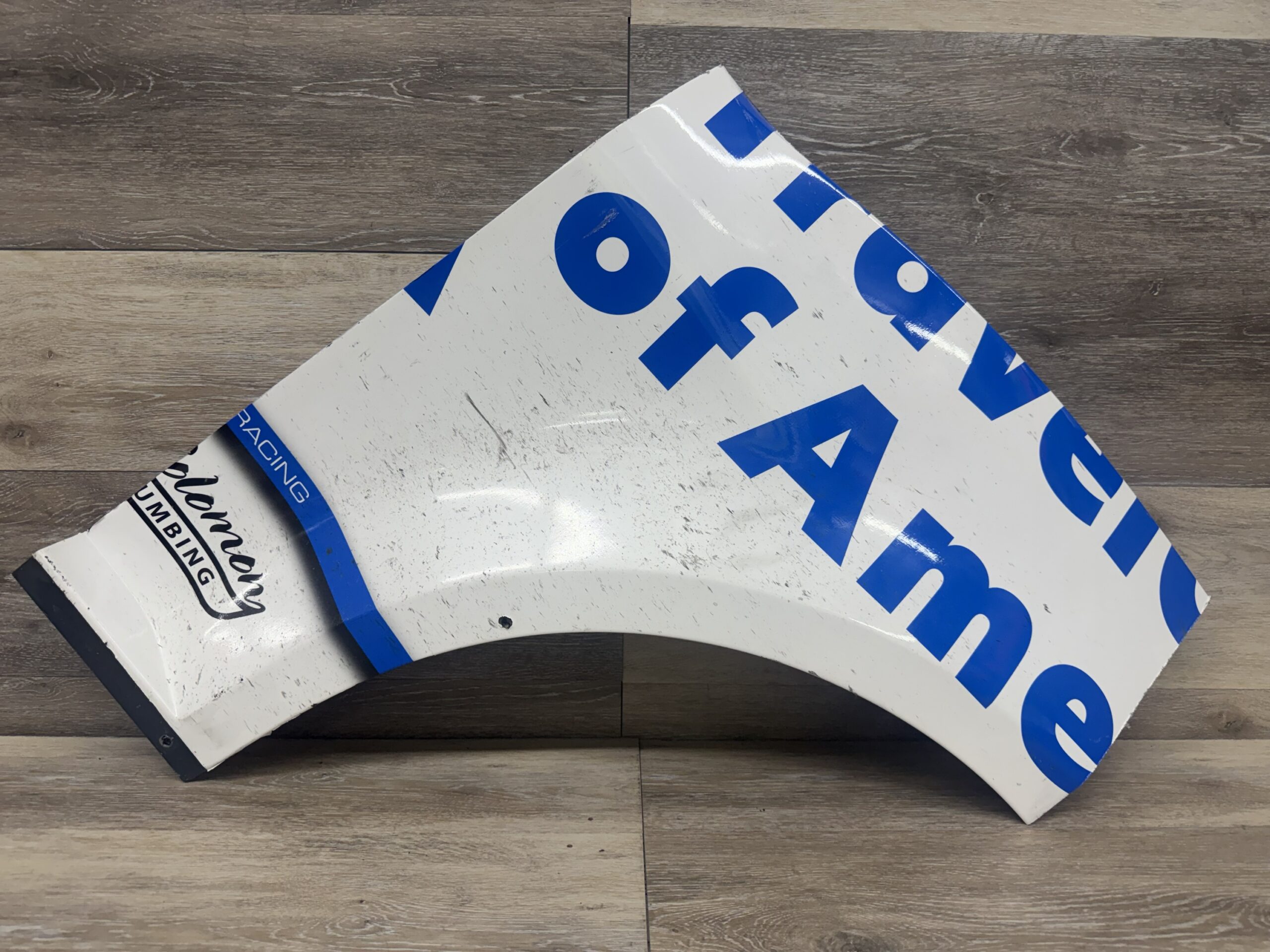 NASCAR #6 Brad Keselowski 2026 Chicagoland Race Used Qtr Panel RFK