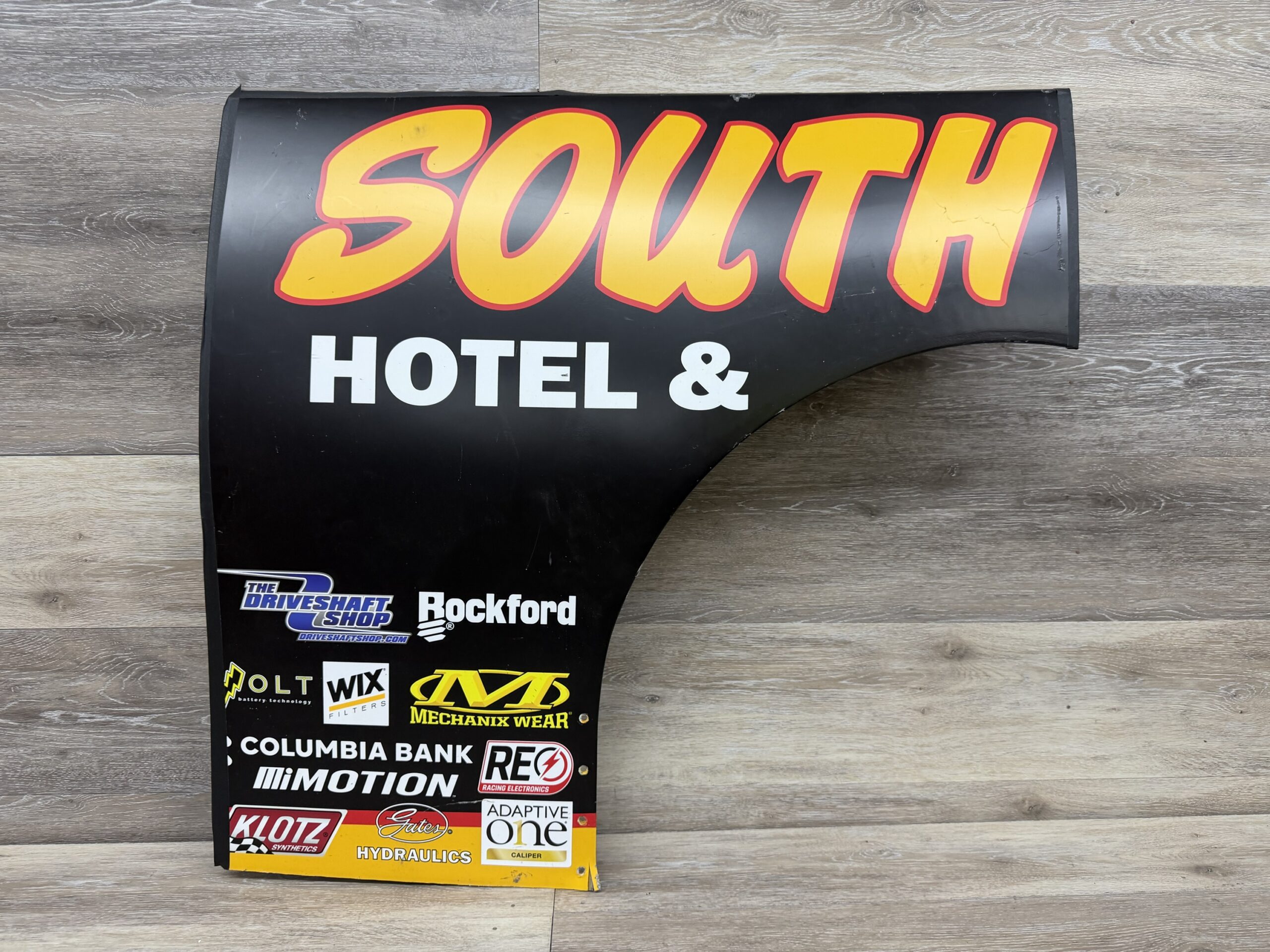 NASCAR #20 Brendan Gaughan 2026 San Diego Race Used Qtr Panel