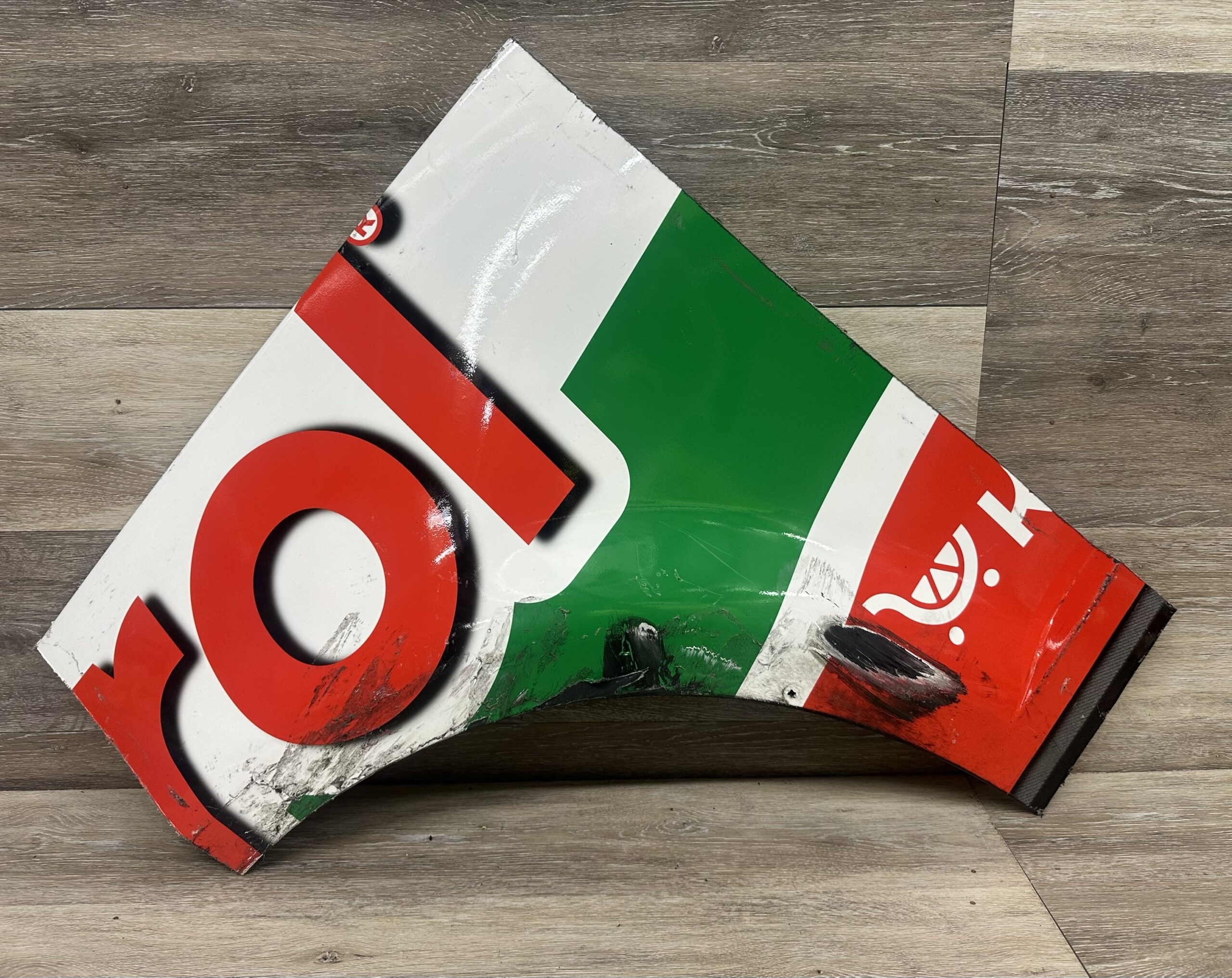 NASCAR #60 Ryan Preece 2026 Castrol Race Used QTR Panel RFK
