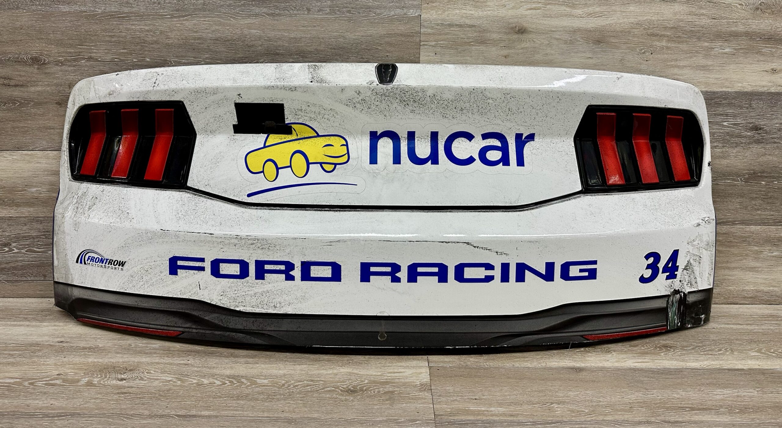NASCAR #34 Todd Gilliland 2026 Loudon NUCAR Ford Race Used Bumper FRM