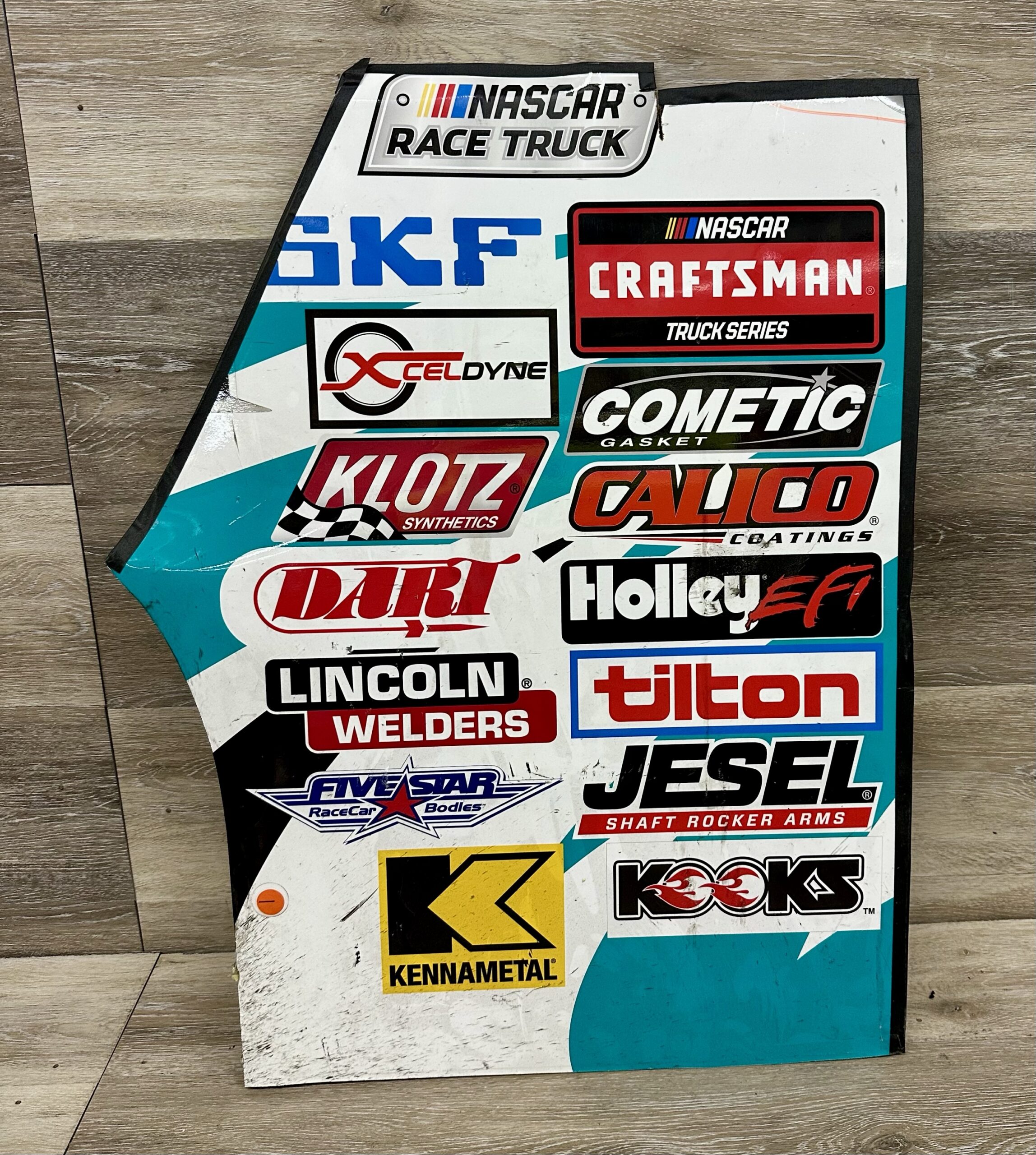 NASCAR #38 Chandler Smith 2026 Race Used Contingency Front Row Motorsports