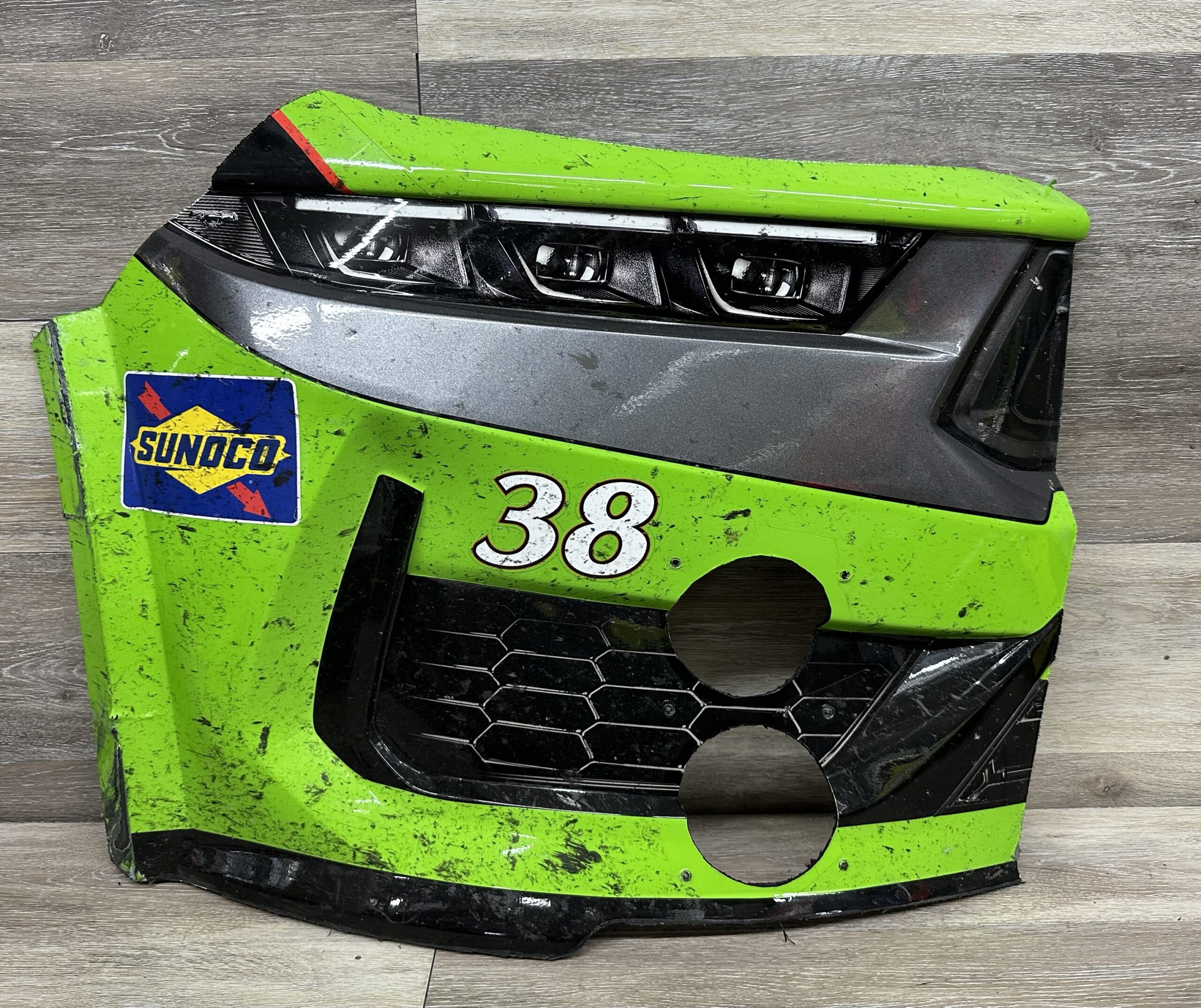 NASCAR #38 Zane Smith 2026 Speedy Cash Race Used Corner Nose FRM